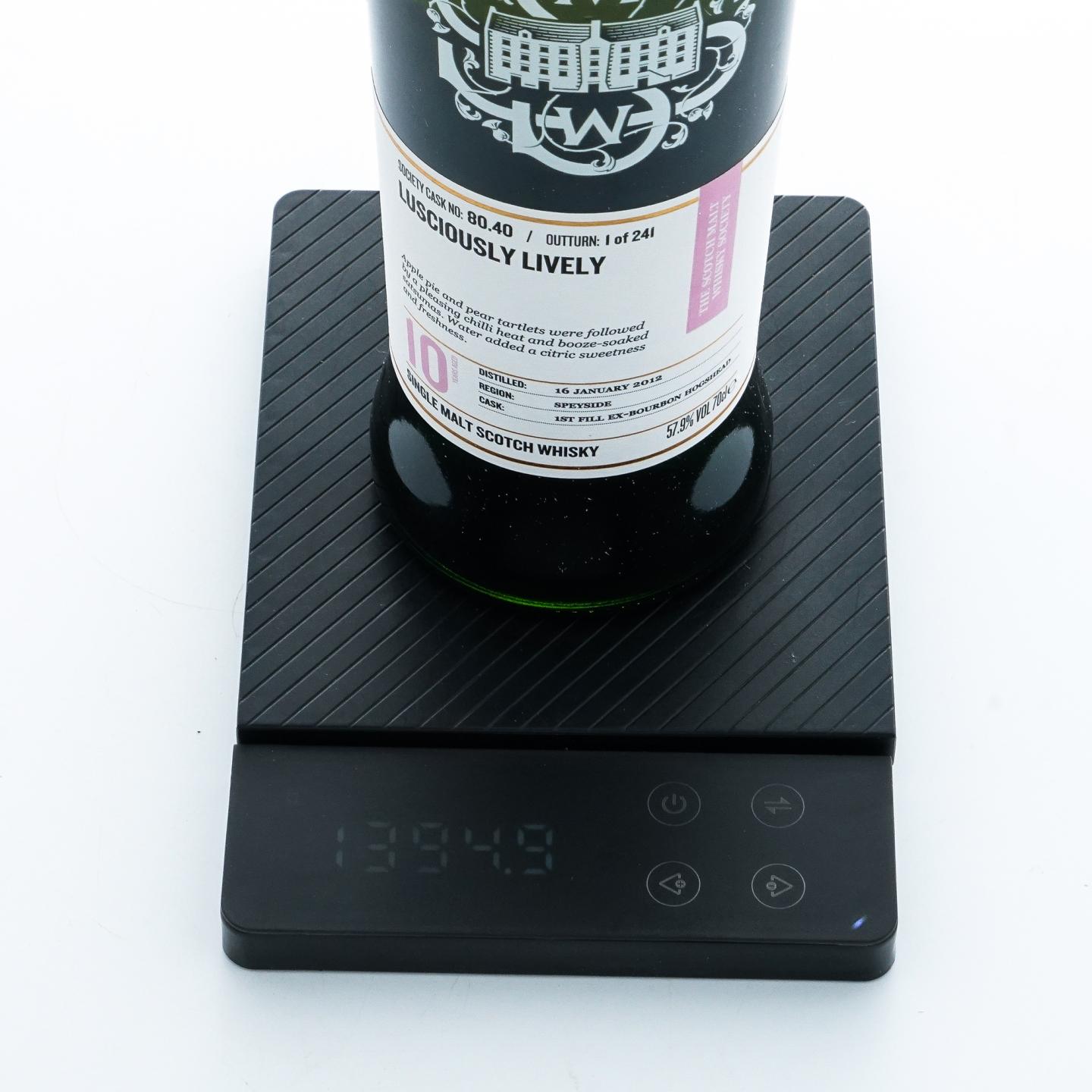 SMWS 80.40 格兰斯贝 10年 2012 单桶