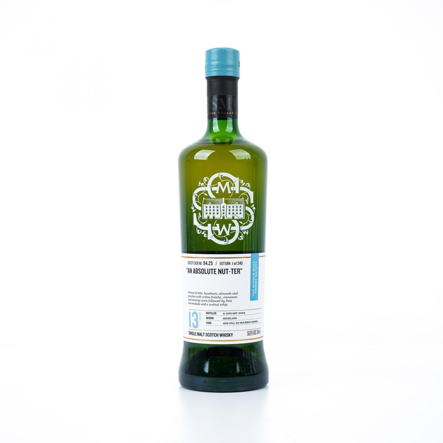 SMWS 94.25 费特凯恩 13年 2009 单桶