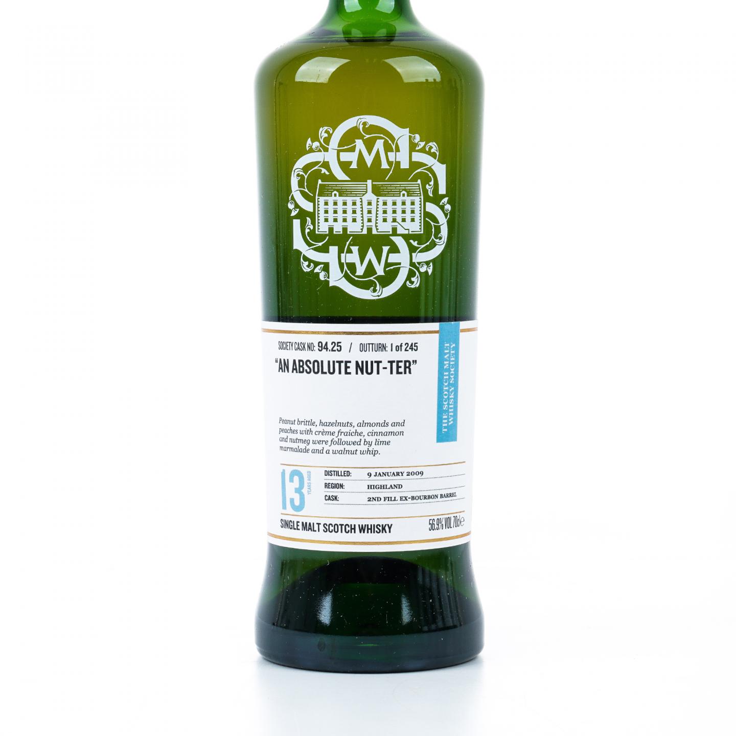 SMWS 94.25 费特凯恩 13年 2009 单桶