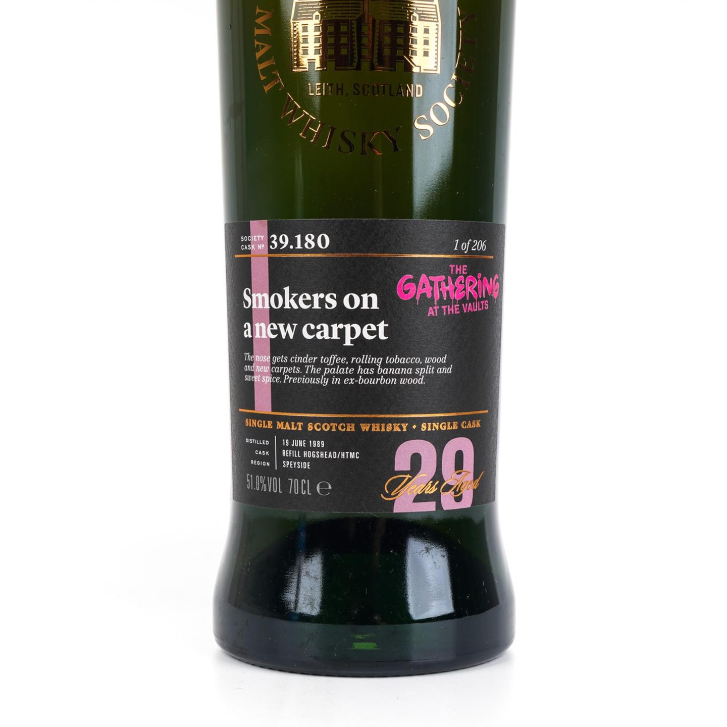 SMWS 39.180 林可伍德 29年 1989