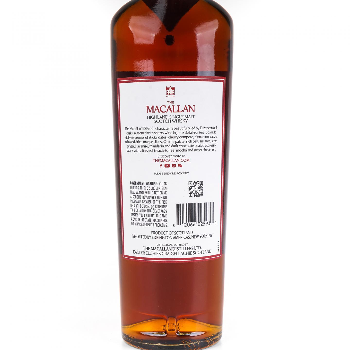 麦卡伦 12年 110 Proof 750ML