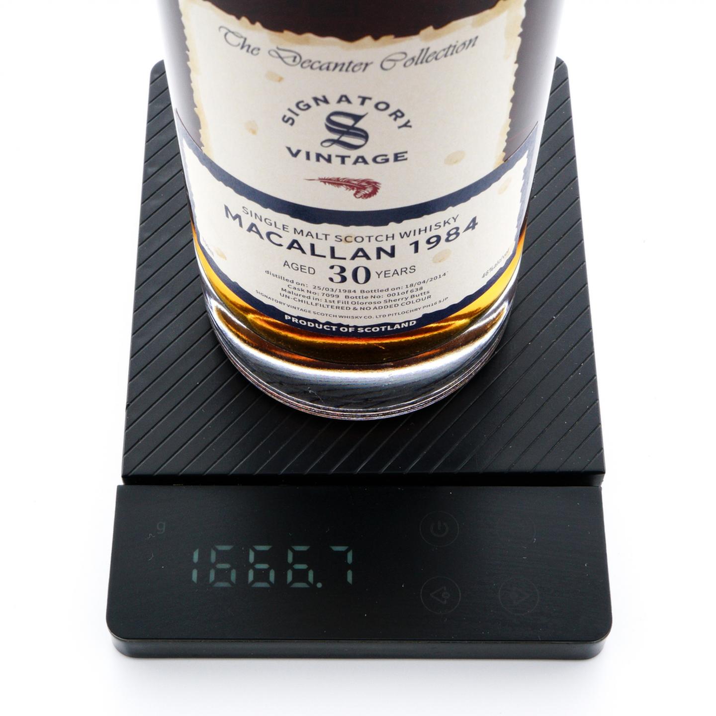 麦卡伦 30年 1984-2014 初填雪莉桶#7099 SV 700ml