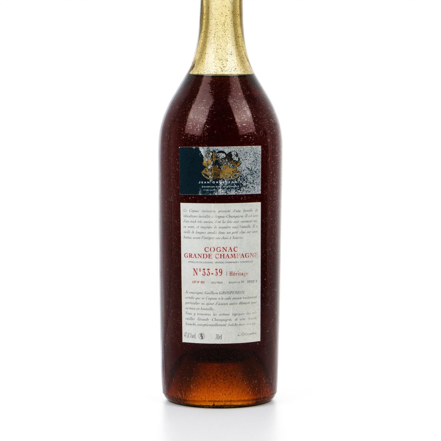 Grosperrin N°33-39 传承系列 大香槟干邑