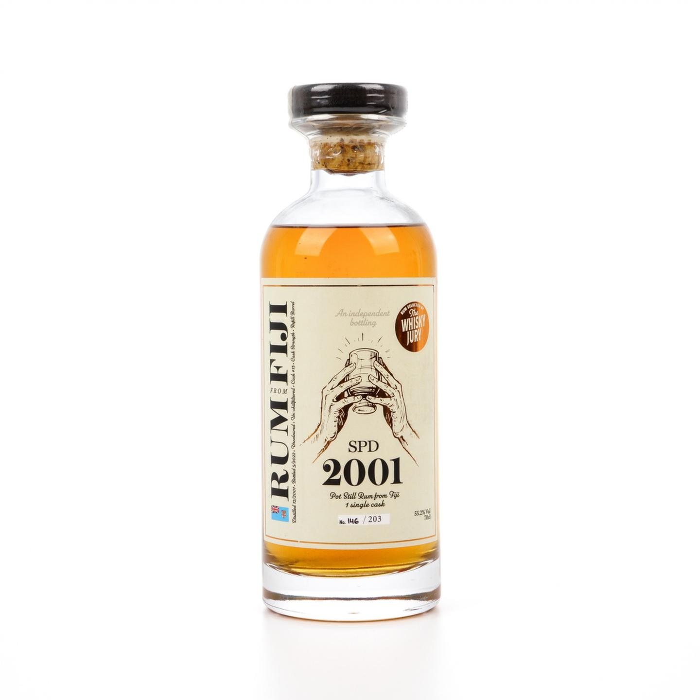 斐济 南太平洋蒸馏厂 2001-2022 单桶朗姆酒