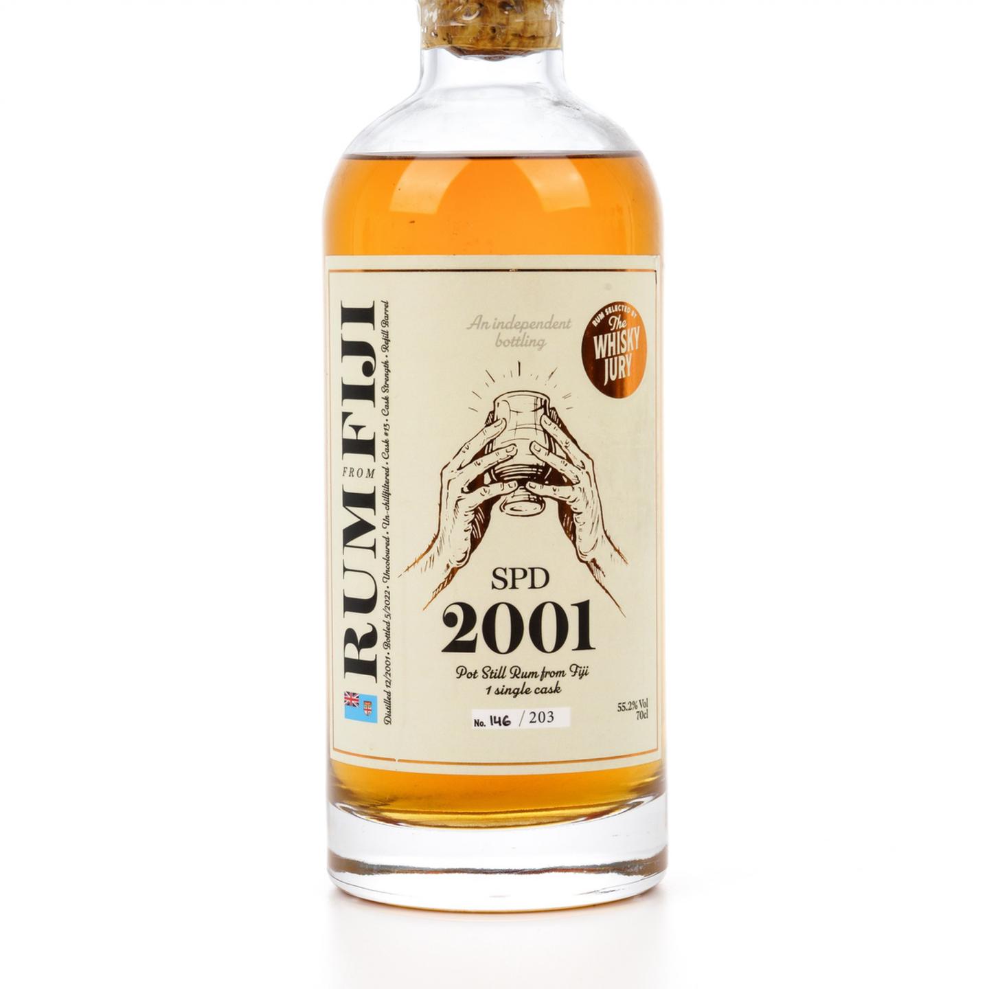 斐济 南太平洋蒸馏厂 2001-2022 单桶朗姆酒