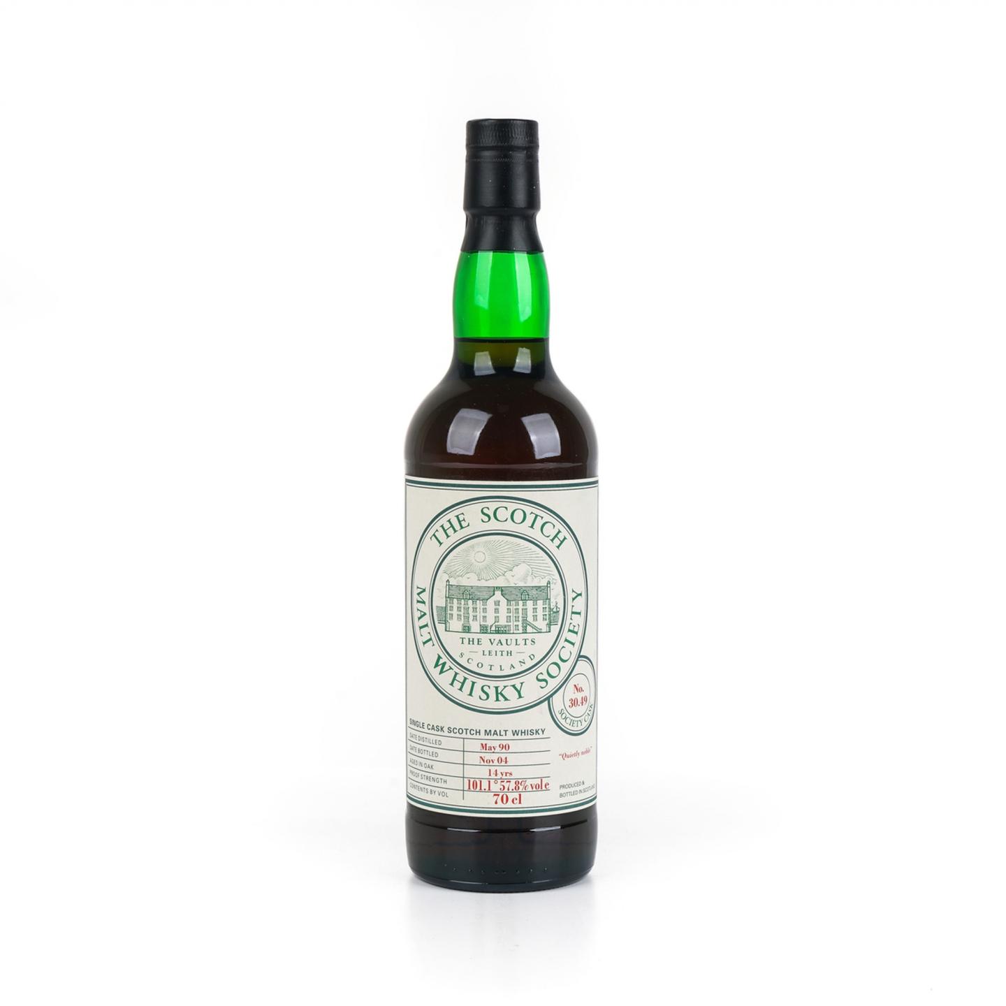 SMWS 30.49 格兰路思 14年 1990-2004 单桶