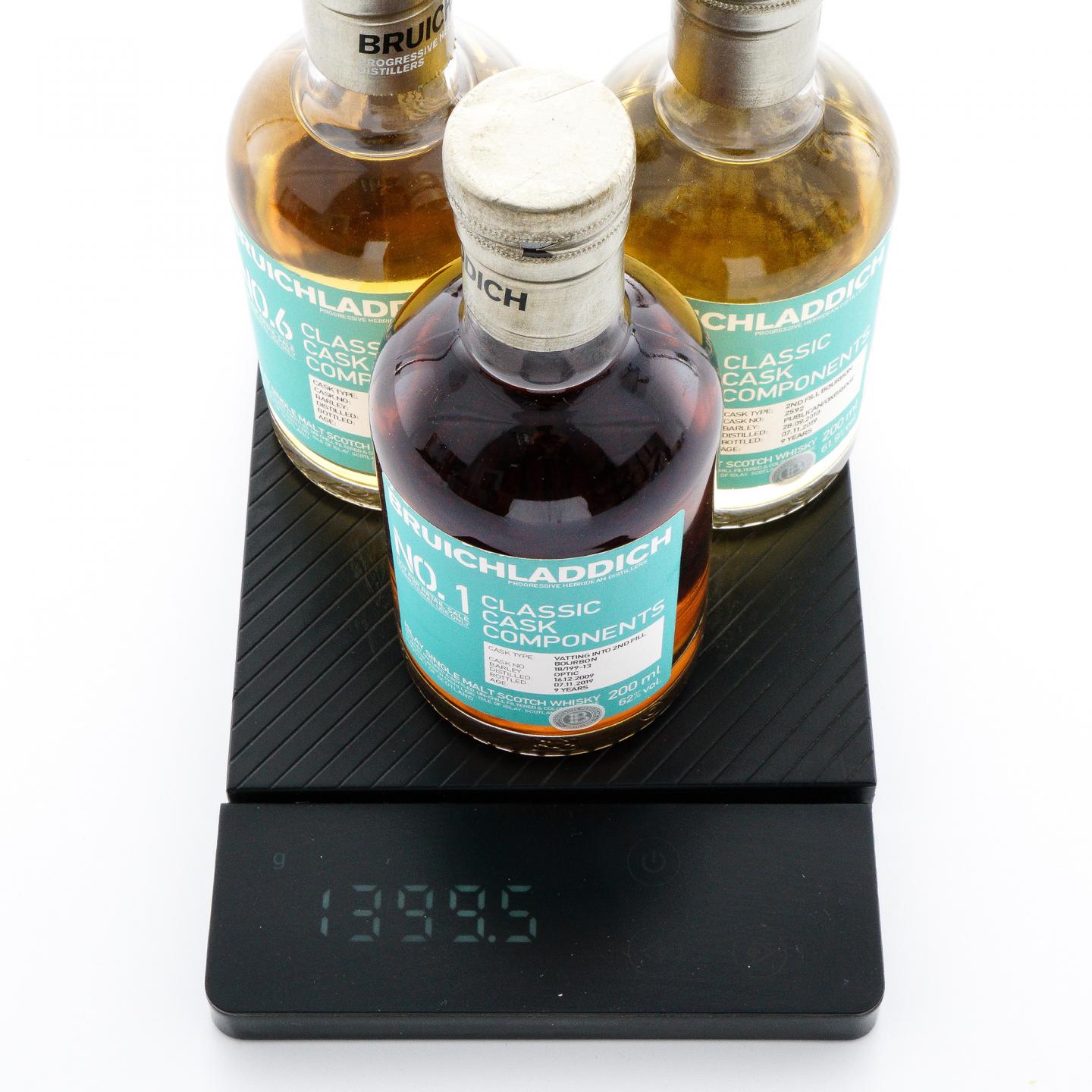 【中样】布赫拉迪 经典单桶调配系列 1/2/6号 3瓶组*200ml