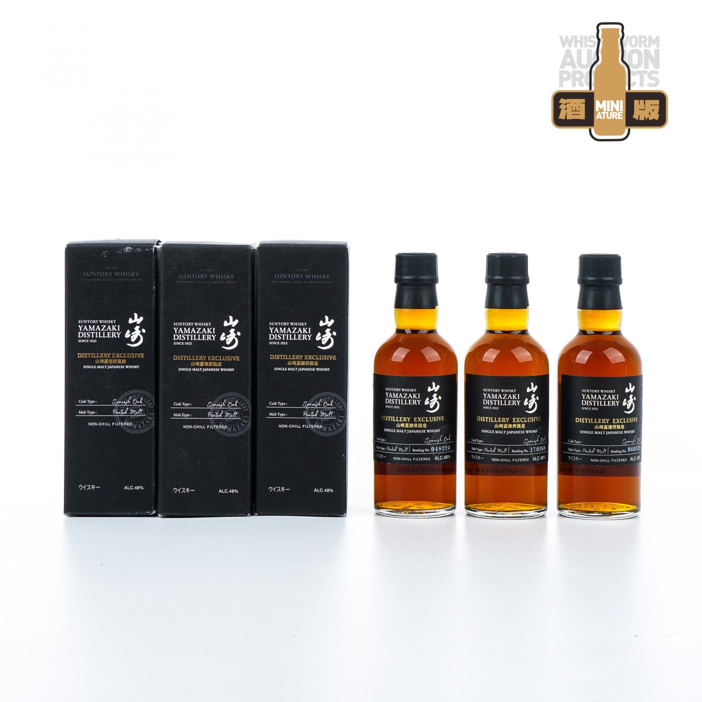 【中样】山崎蒸馏所限定 Peated Malt 180ml*3支组