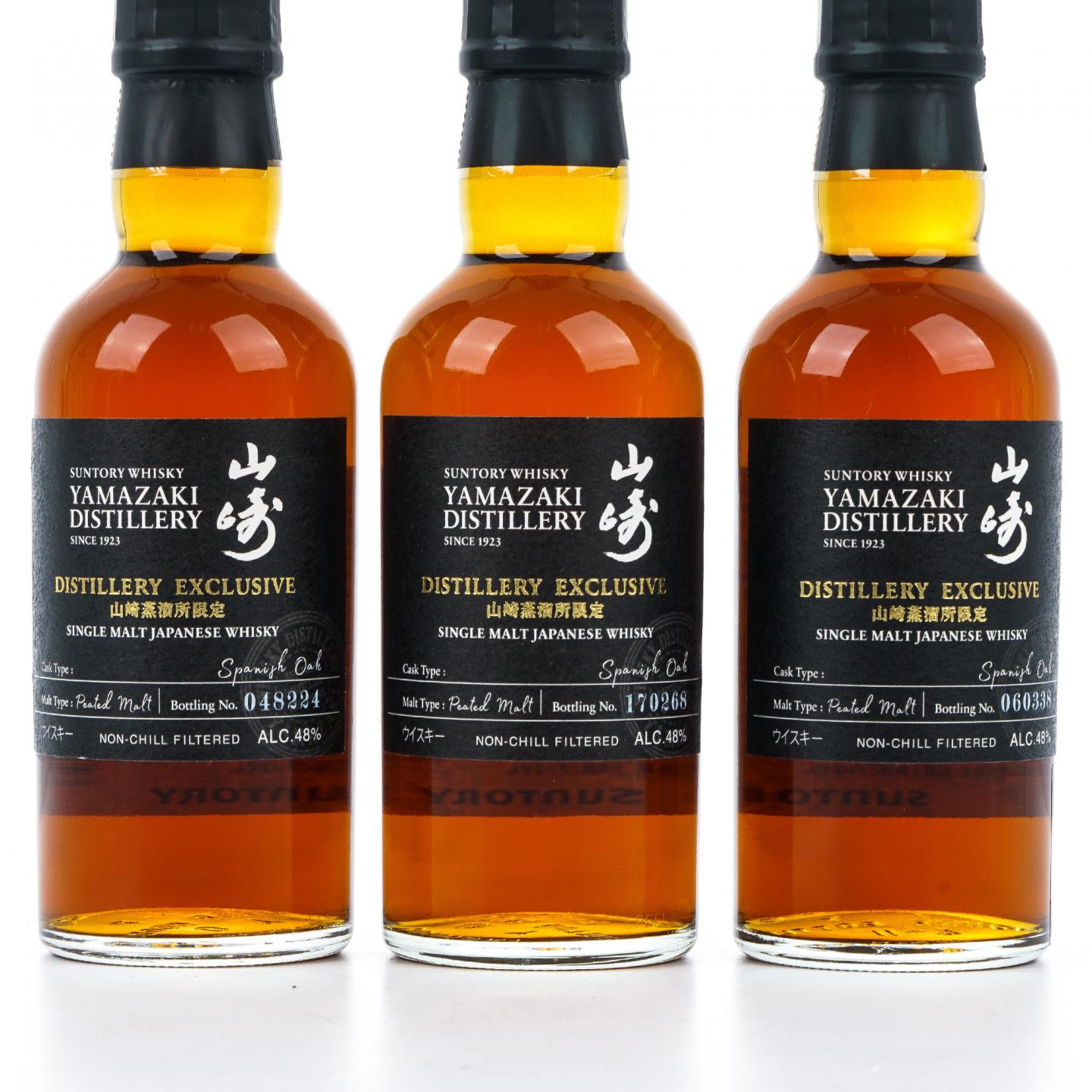 【中样】山崎蒸馏所限定 Peated Malt 180ml*3支组