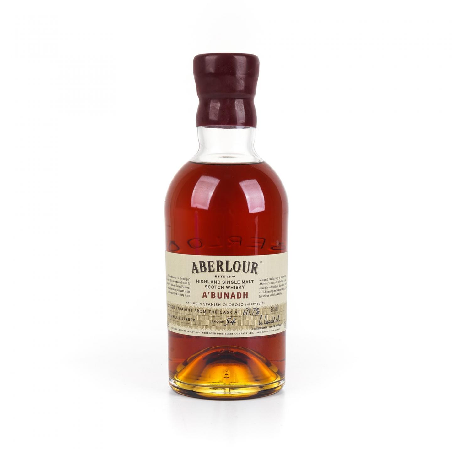 雅伯莱 2015 A'bunadh 雪莉桶强 Batch 54 700ml