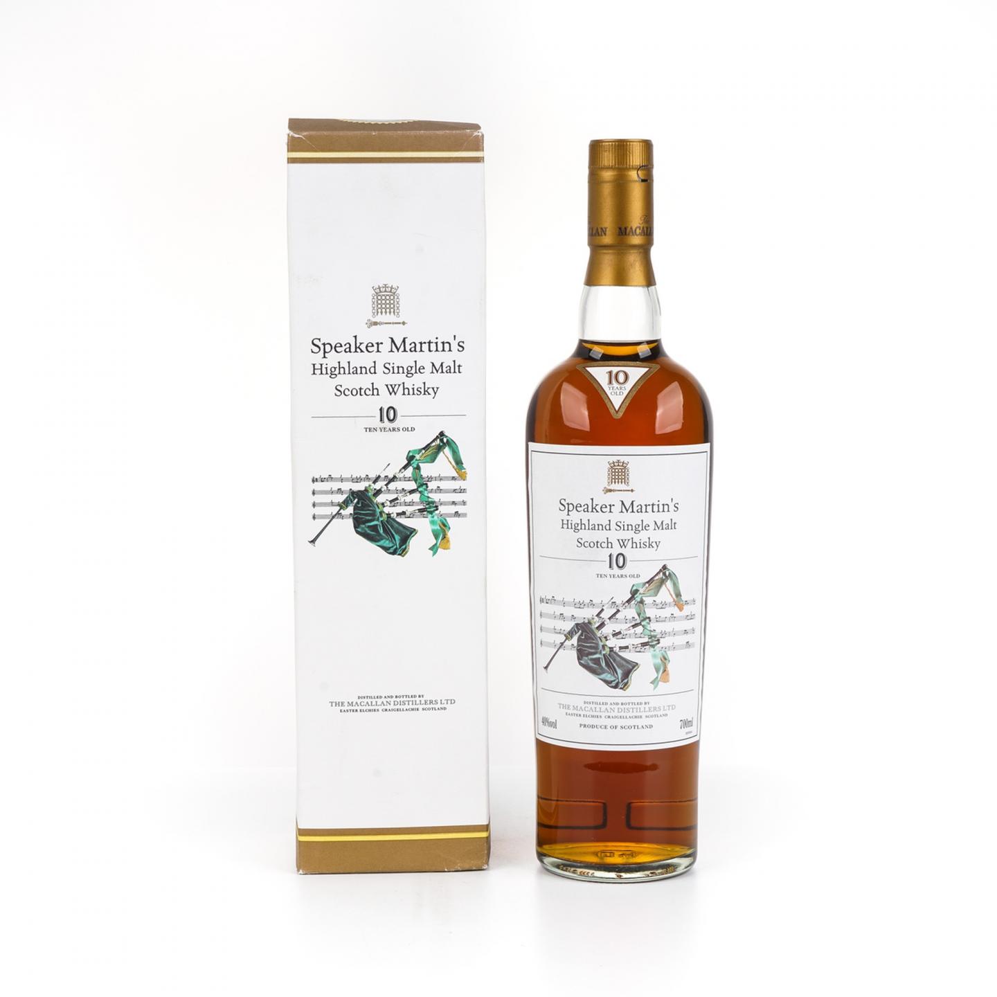 麦卡伦 10年 Speaker Martin's 700ml