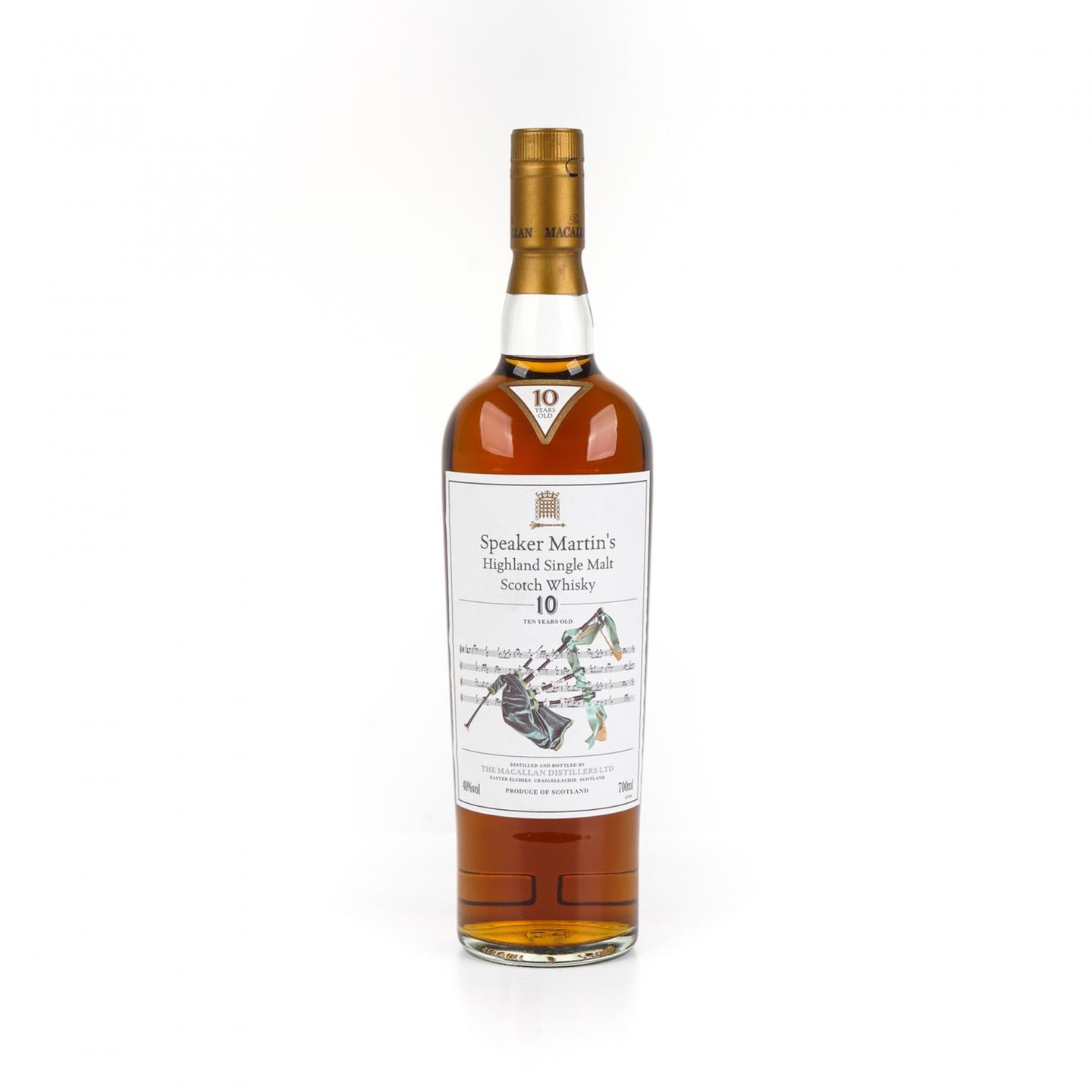 麦卡伦 10年 Speaker Martin's 700ml