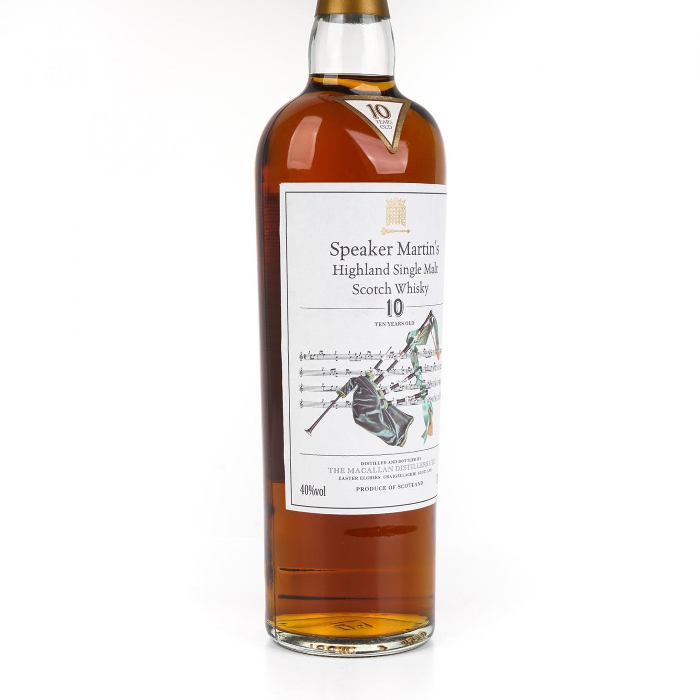 麦卡伦 10年 Speaker Martin's 700ml