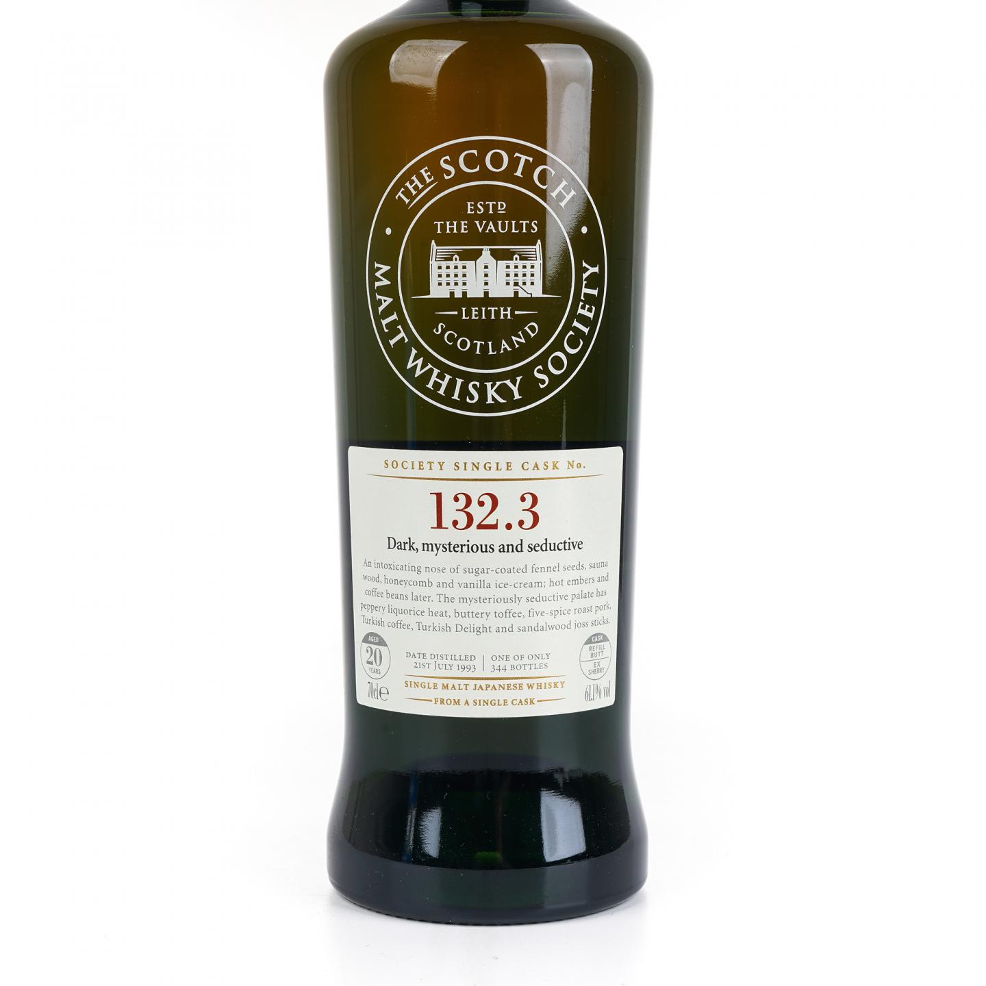 SMWS 132.3 轻井泽 20年 1993 雪莉桶