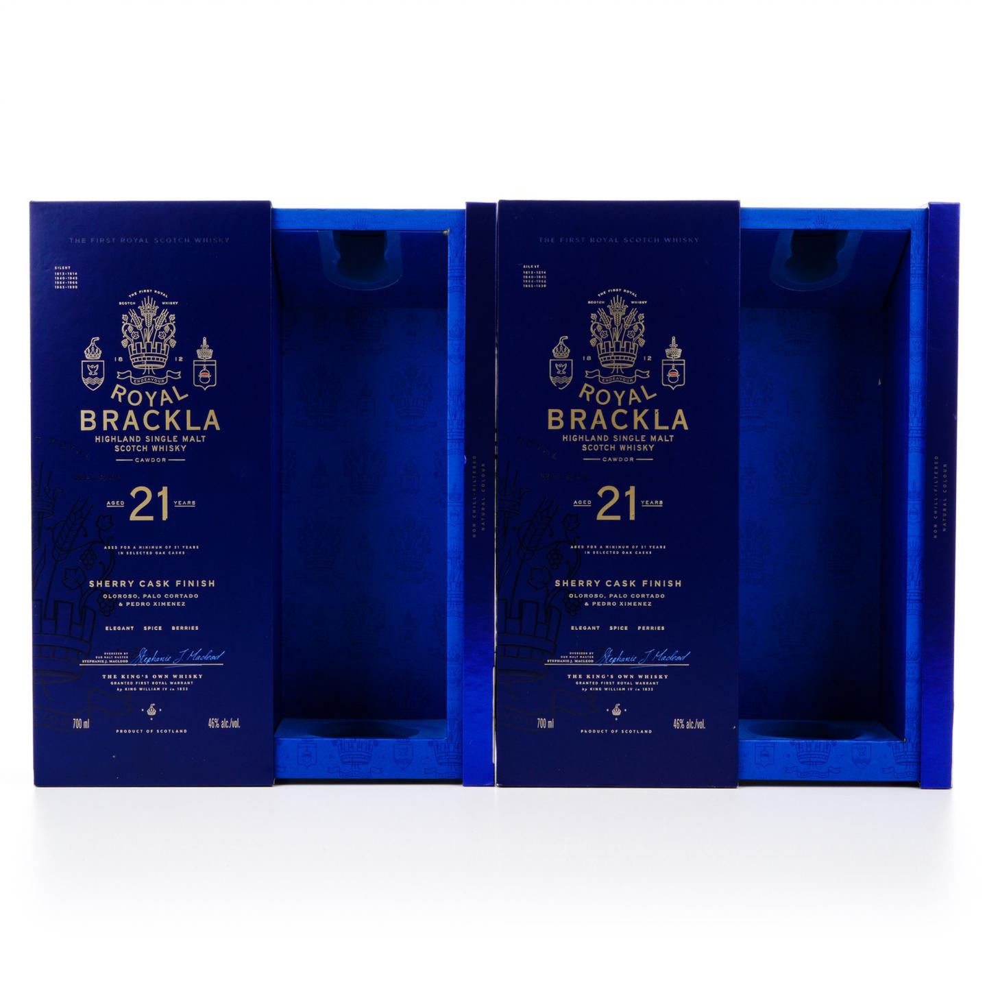 皇家布莱克拉 21年 雪莉桶后熟 2瓶组*700ml