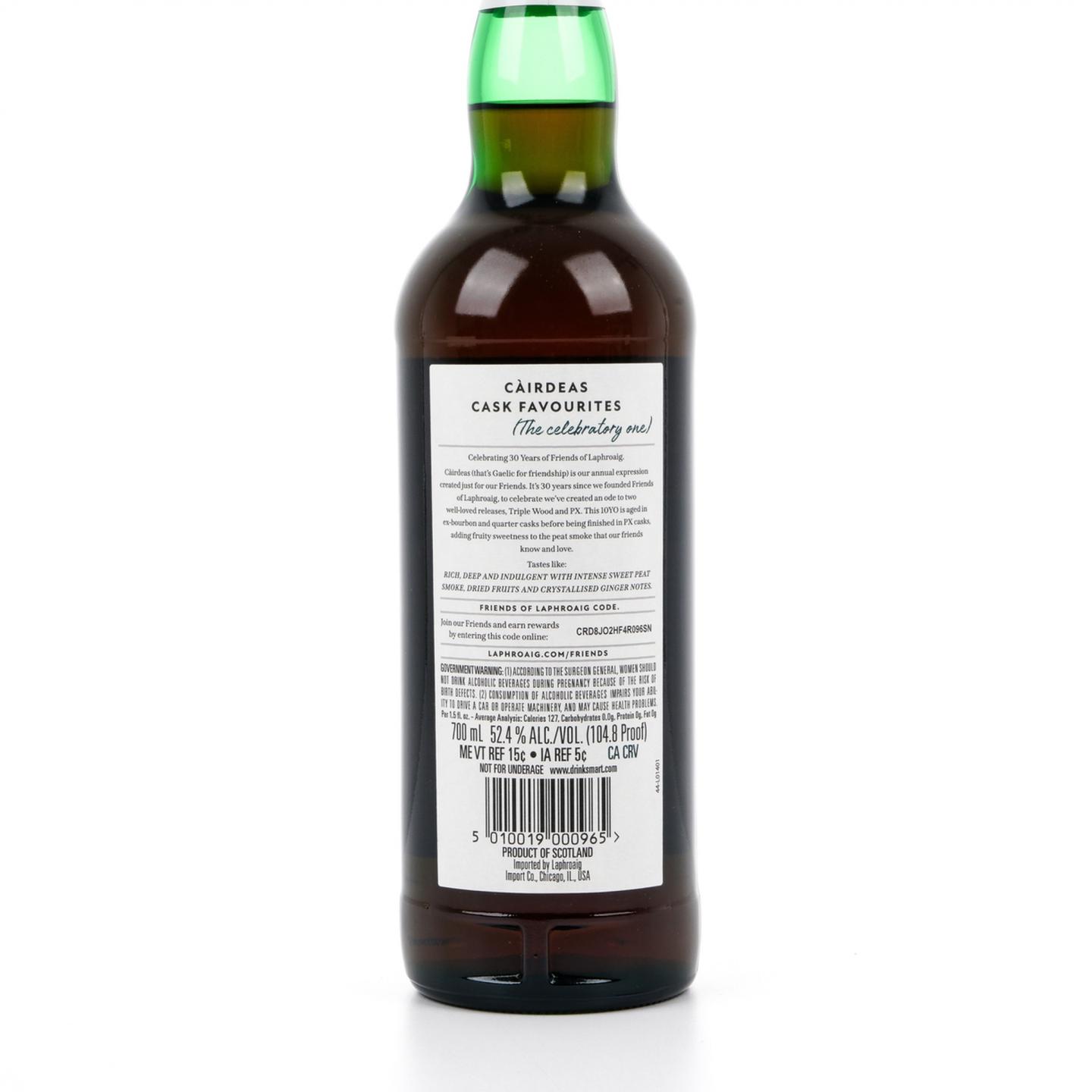 拉弗格 10年 2024版 Cairdeas PX雪莉桶后熟