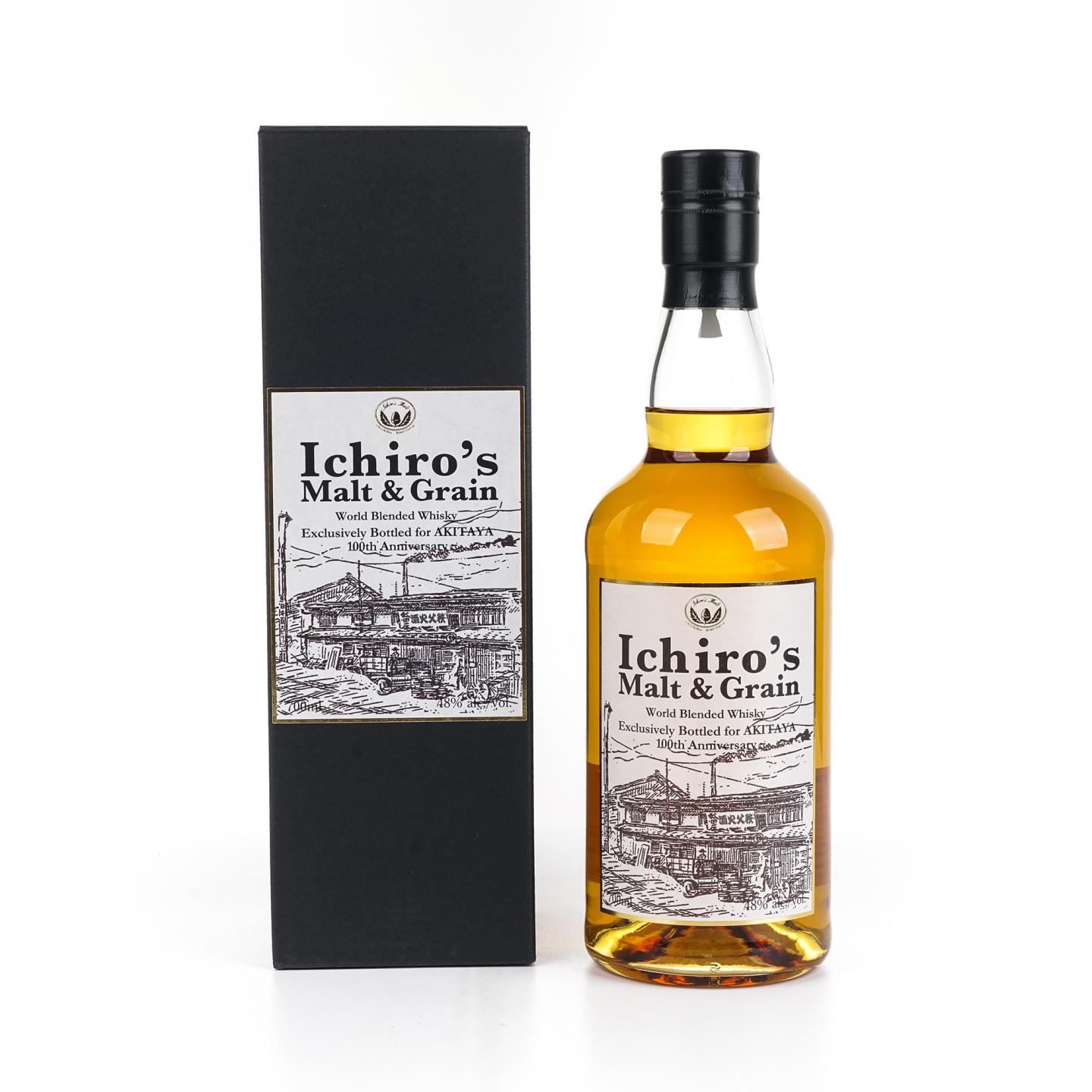 Ichiro’s Malt & Grain 秩父出品 AKITAYA 100周年纪念