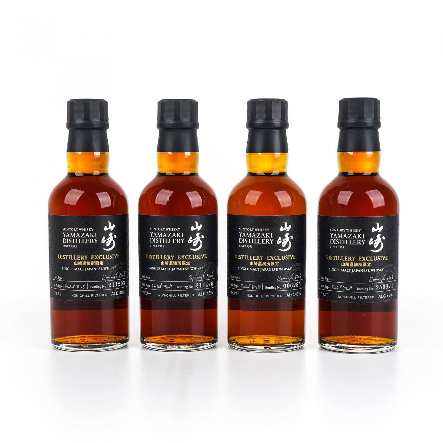 【中样】山崎蒸馏所限定 Peated Malt 4瓶组*180ml