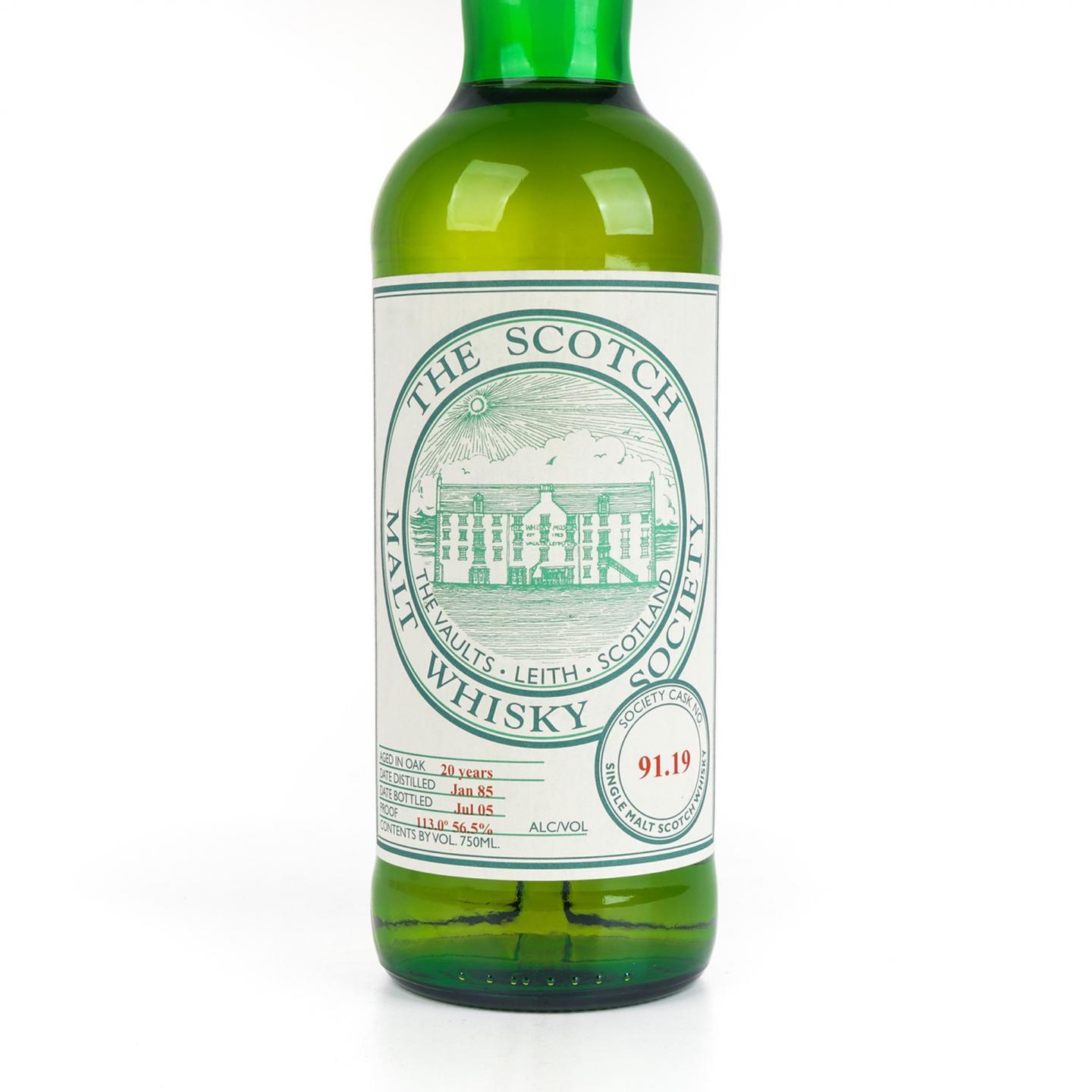 SMWS 91.19 达夫镇 20年 1985-2005 750ml