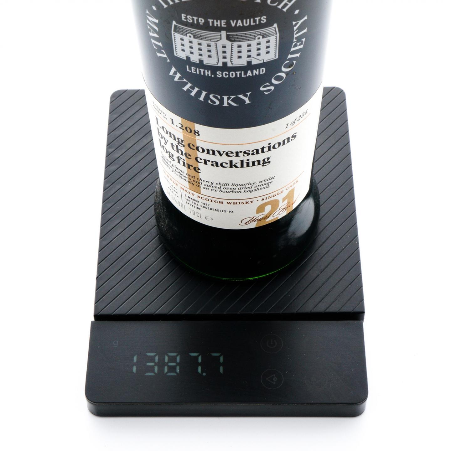 SMWS 1.208 格兰花格 21年 1997 单桶