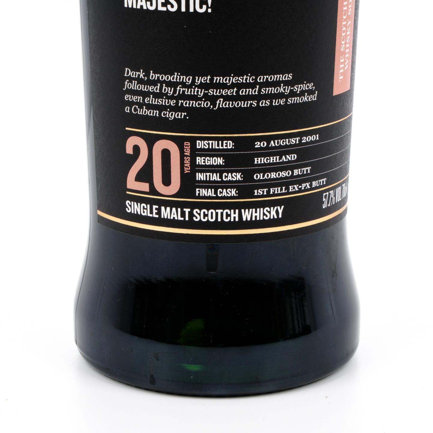 SMWS 4.331 高原骑士 20年 2001 雪莉桶