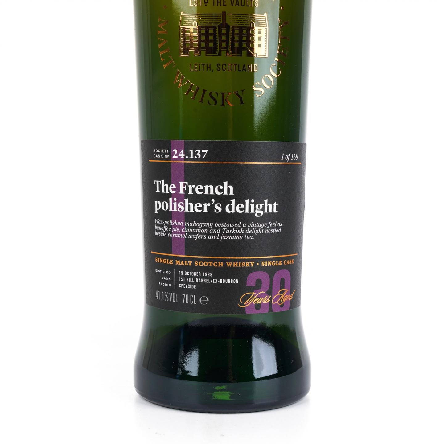 SMWS 24.137 麦卡伦 30年 1988