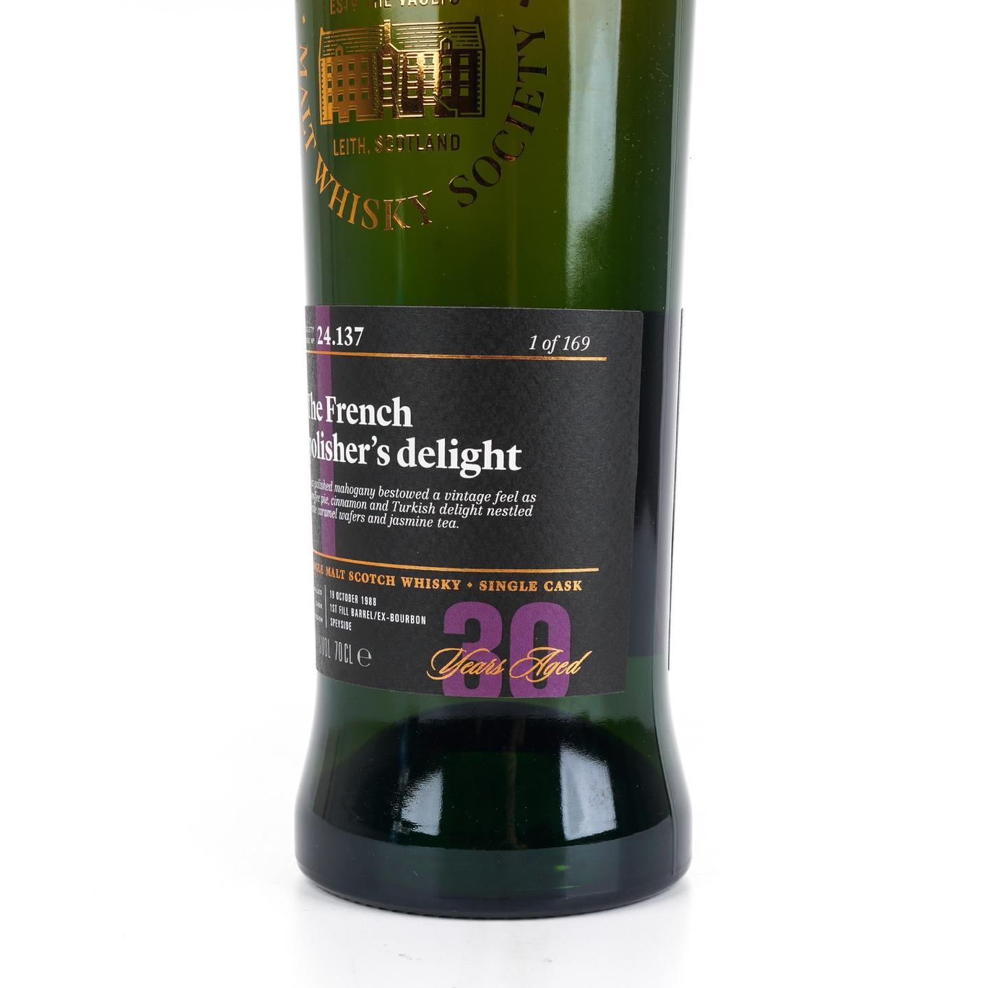 SMWS 24.137 麦卡伦 30年 1988