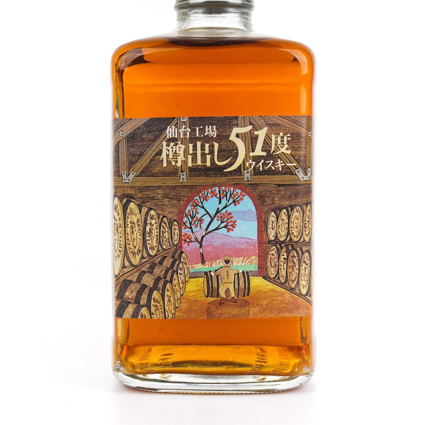 Nikka 仙台工場 樽出51度 500ml