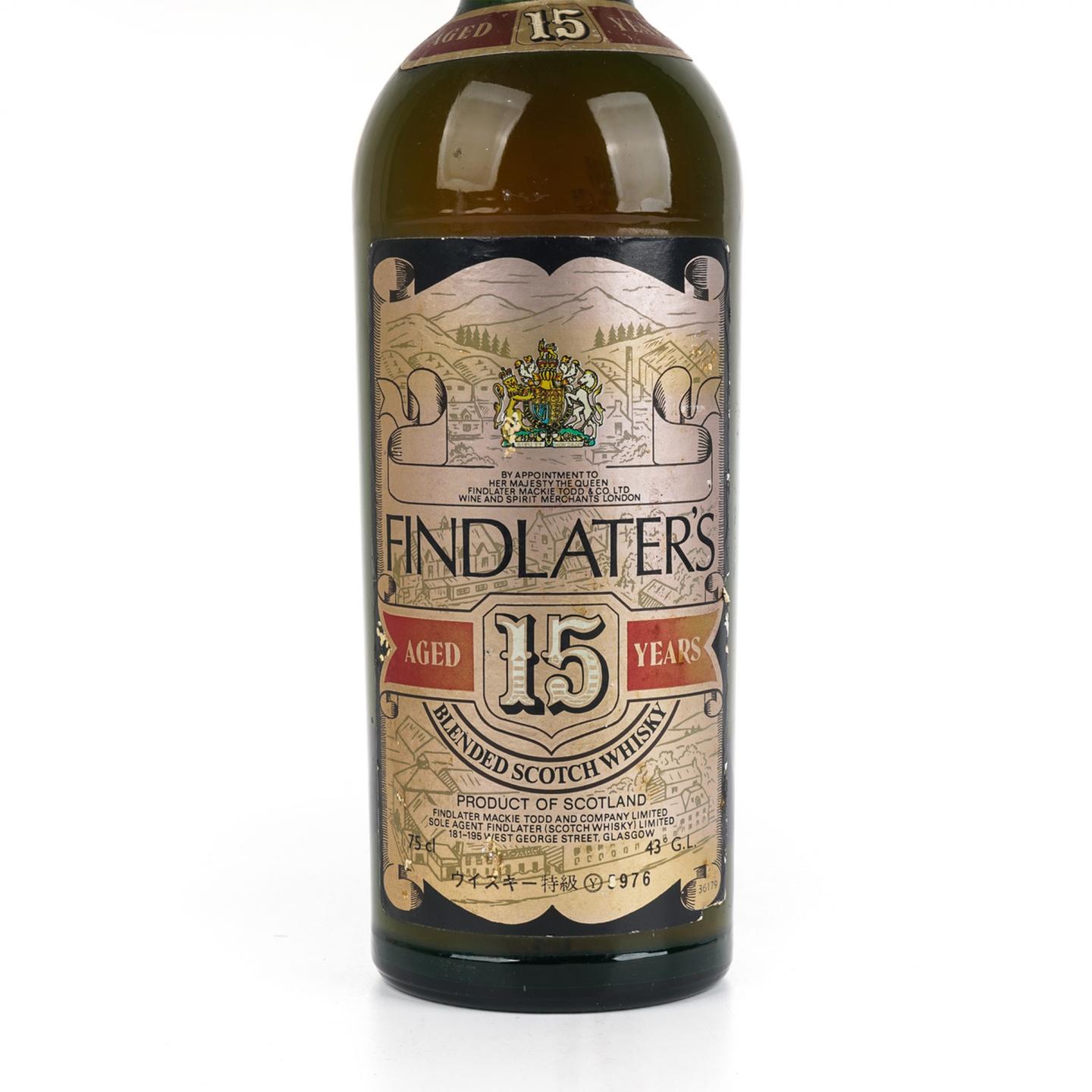 Findlater's 15年 调和 750ml