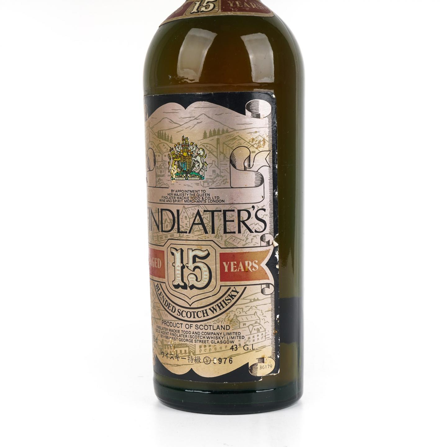 Findlater's 15年 调和 750ml