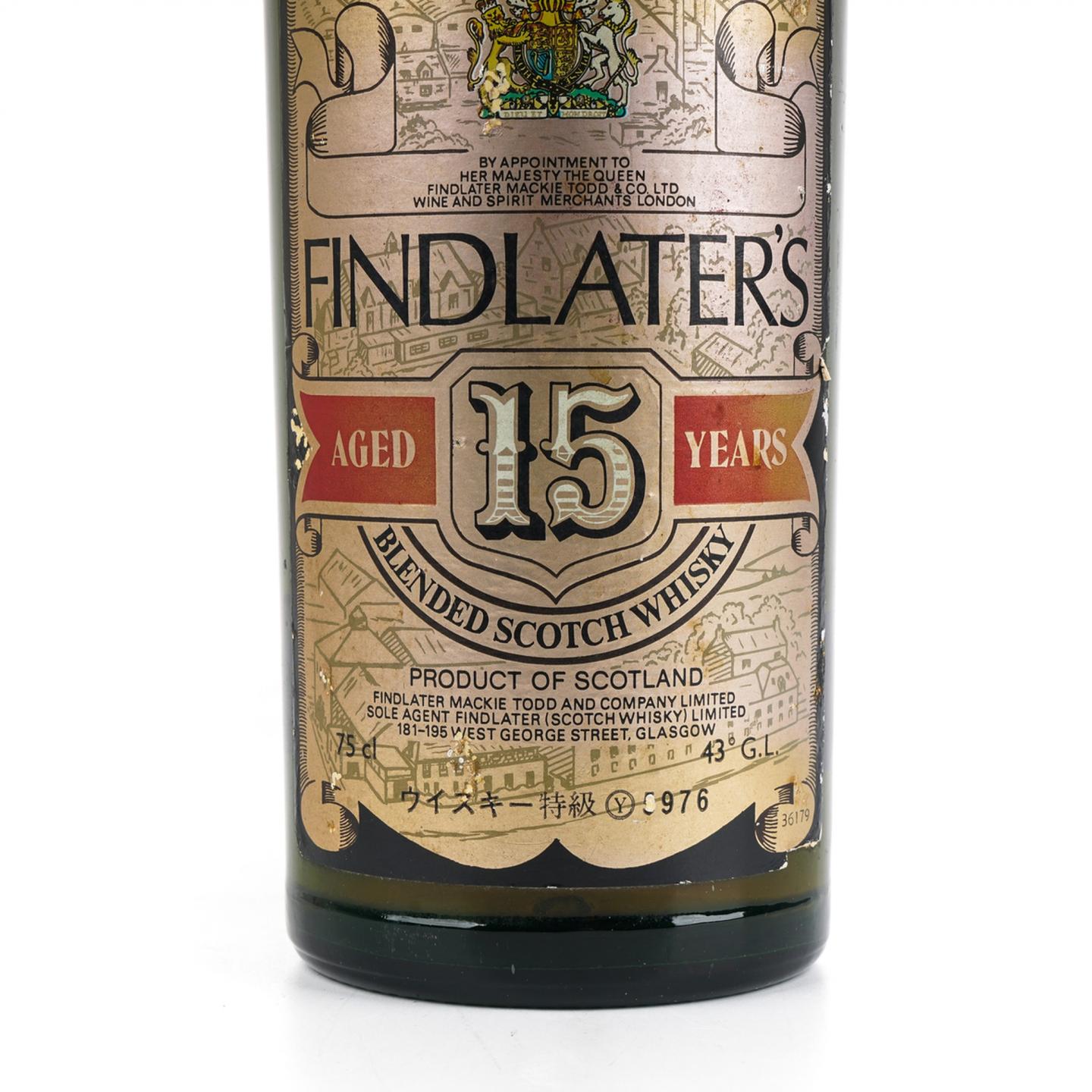 Findlater's 15年 调和 750ml
