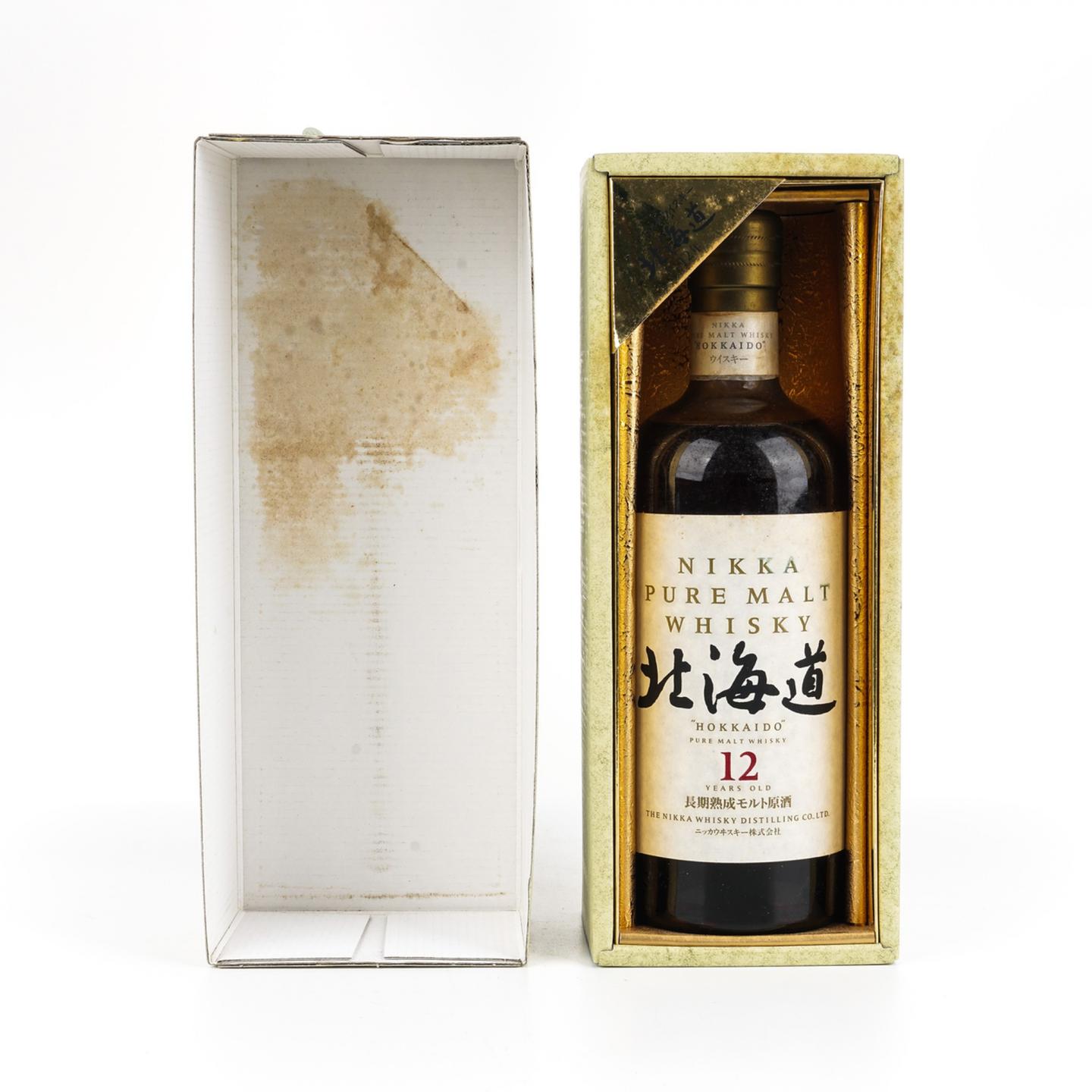 余市 北海道 12年 纯麦 方盒 750ML