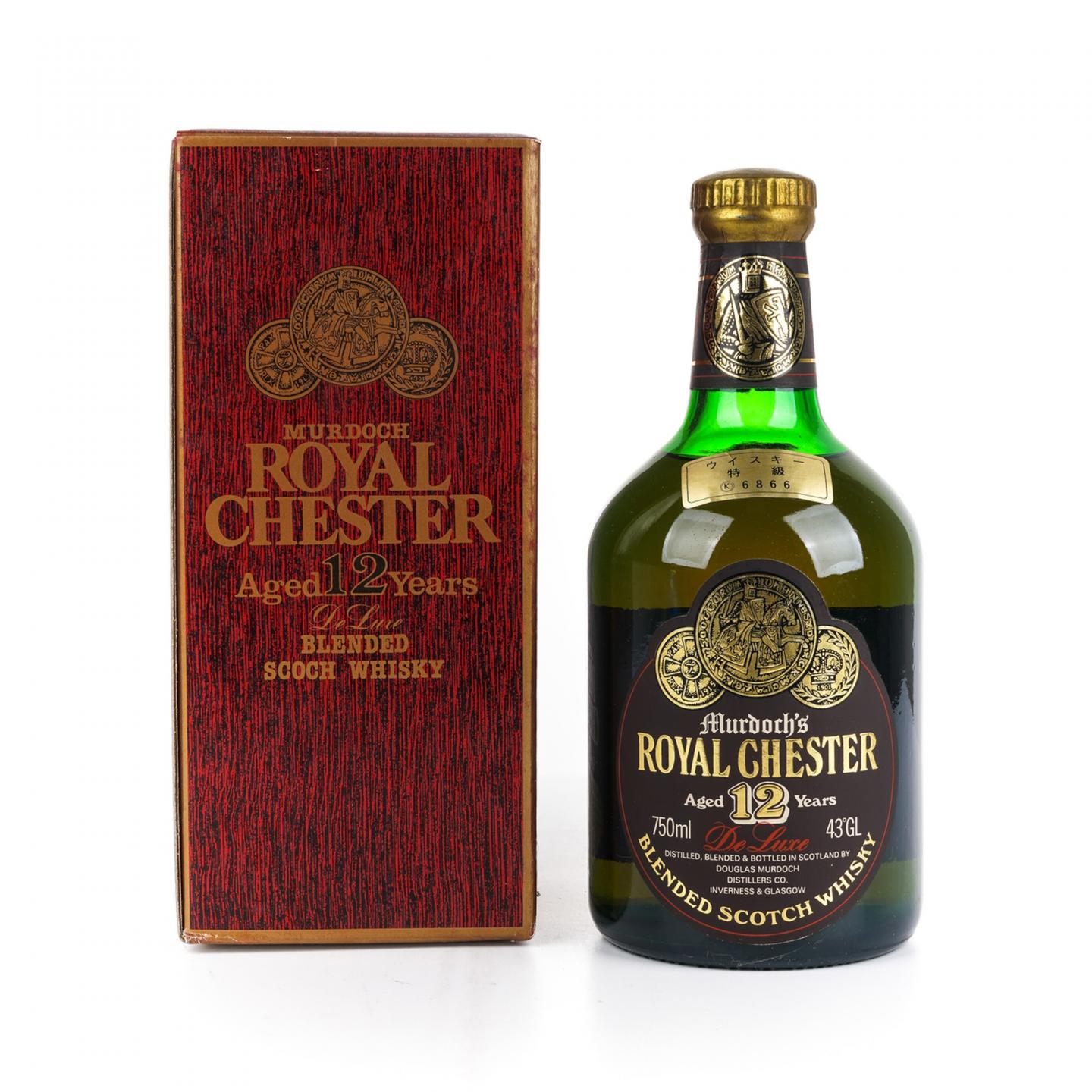 Douglas Murdoch 12年 调和 Royal Chester 750ml