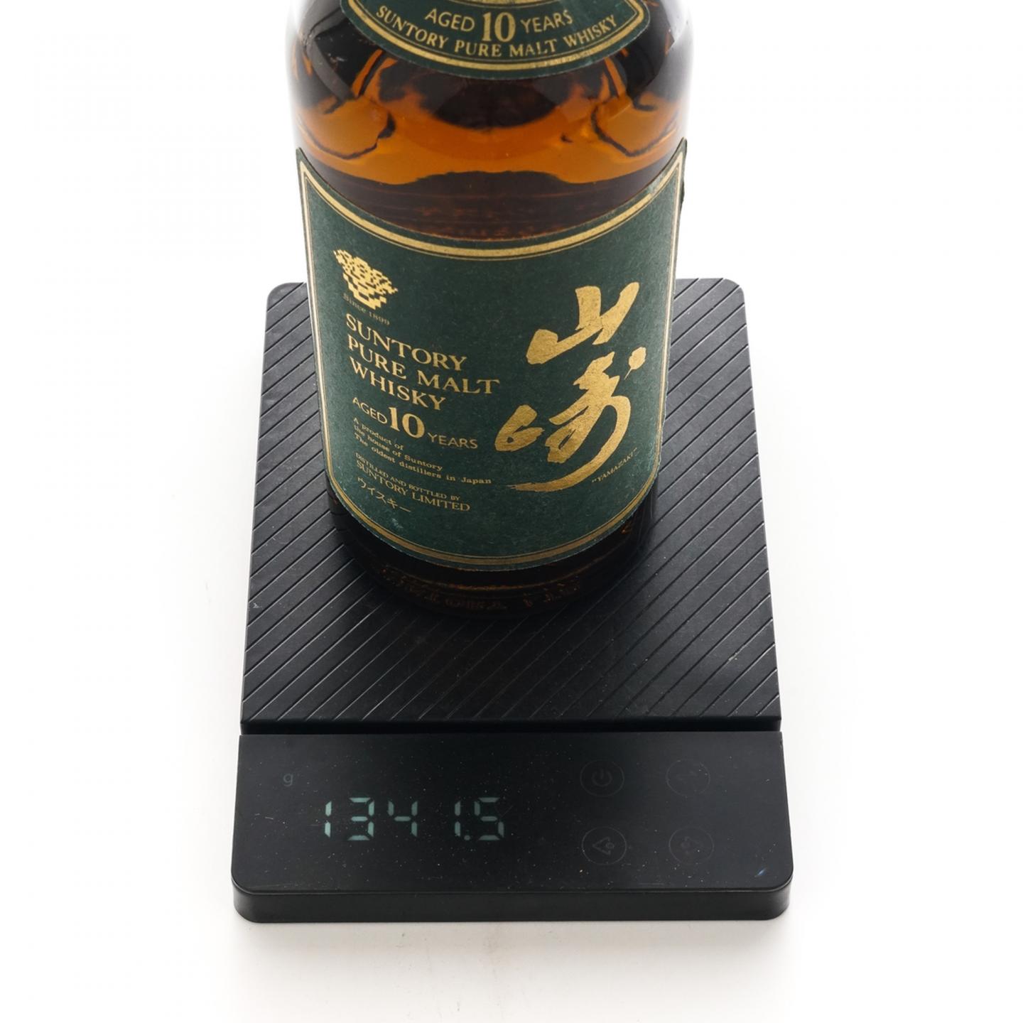 山崎 10年 金花标 Pure Malt 绿标 750ml