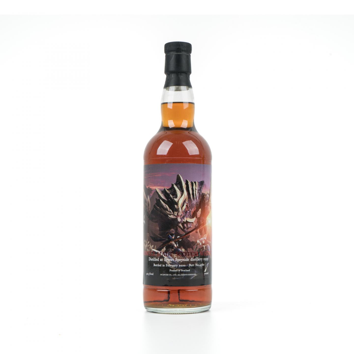 秘密斯佩塞 1999-2020 Cask Mart「怪物猎人:崛起」单桶