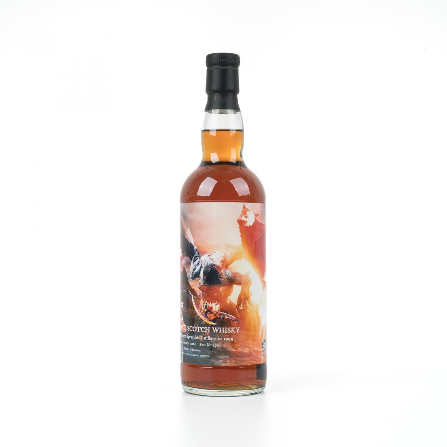 秘密斯佩塞 1999-2020 单桶 Cask Mart「怪物猎人:崛起」700ml