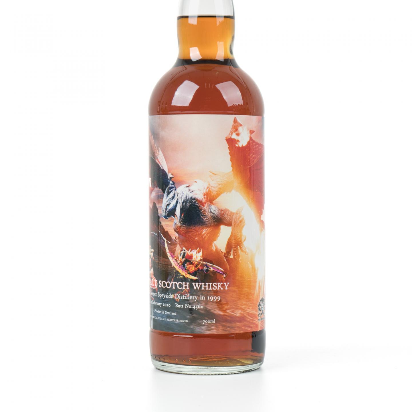 秘密斯佩塞 1999-2020 单桶 Cask Mart「怪物猎人:崛起」700ml