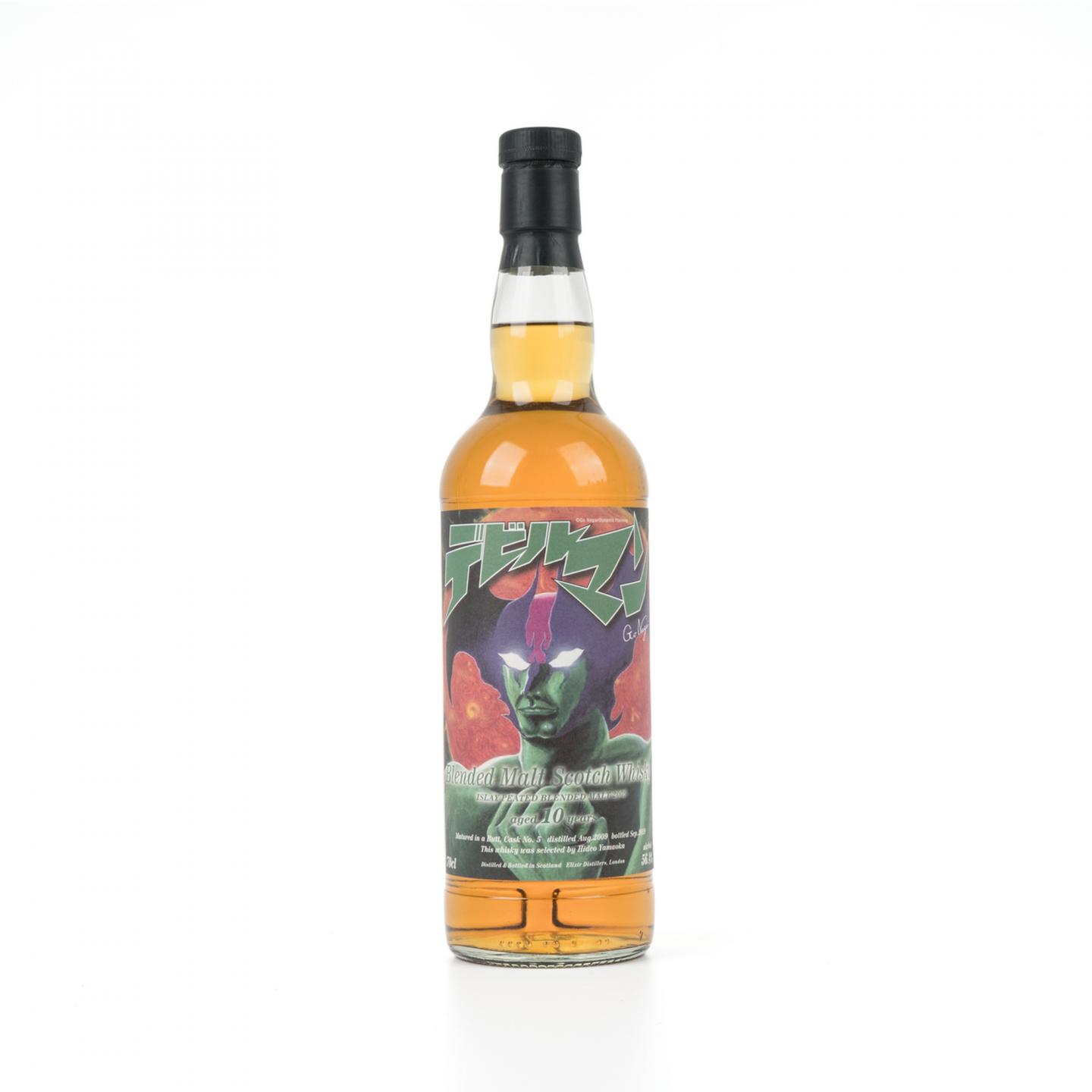 苏格兰调和 10年 2009-2019 WHISKY MEW《恶魔人》