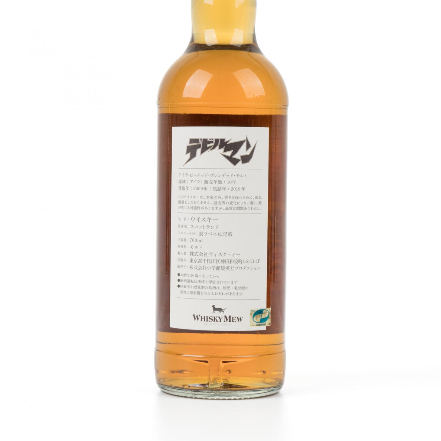 苏格兰调和 10年 2009-2019 WHISKY MEW《恶魔人》