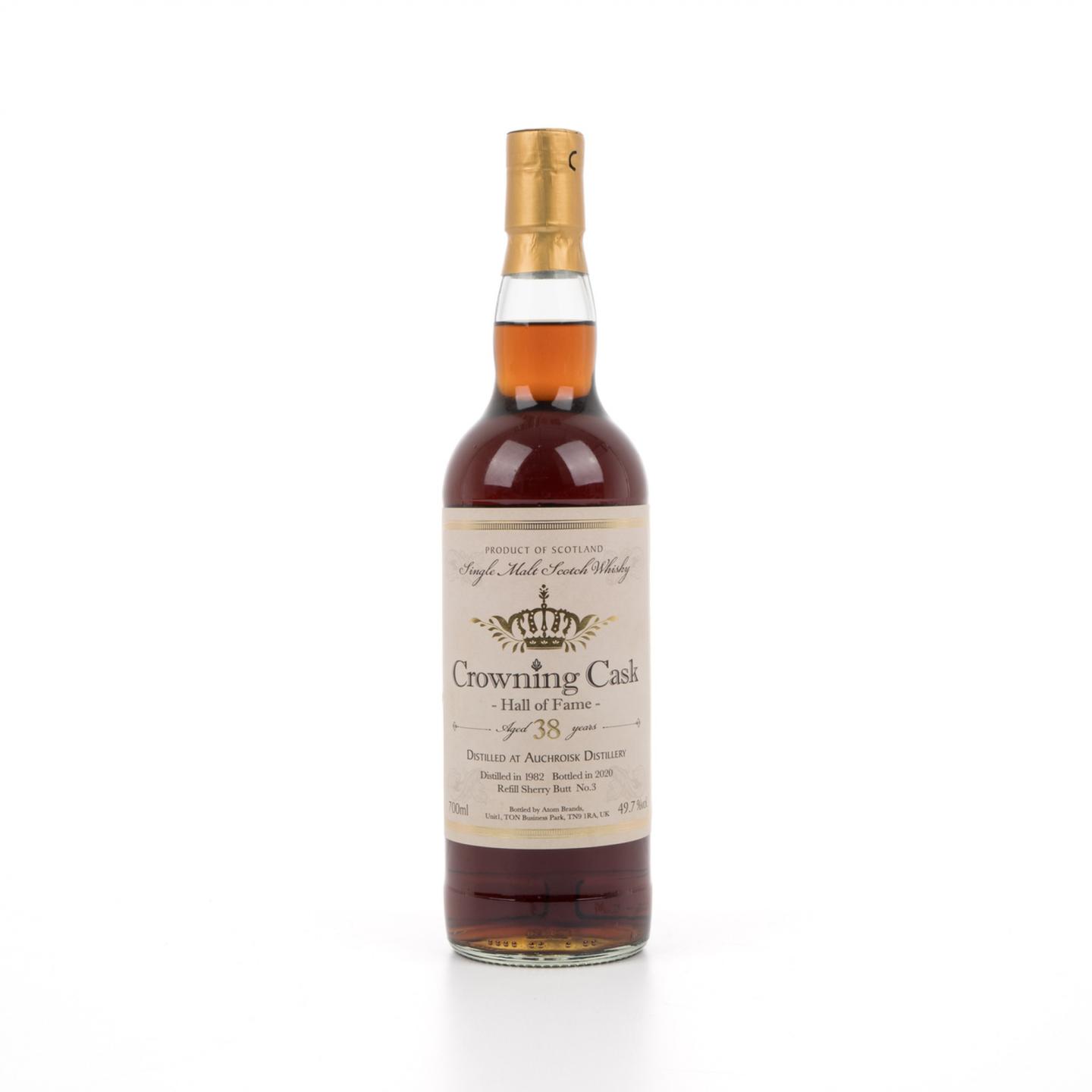 奥克罗斯克 38年 1982-2020 Crowning Cask 舆水精一选桶