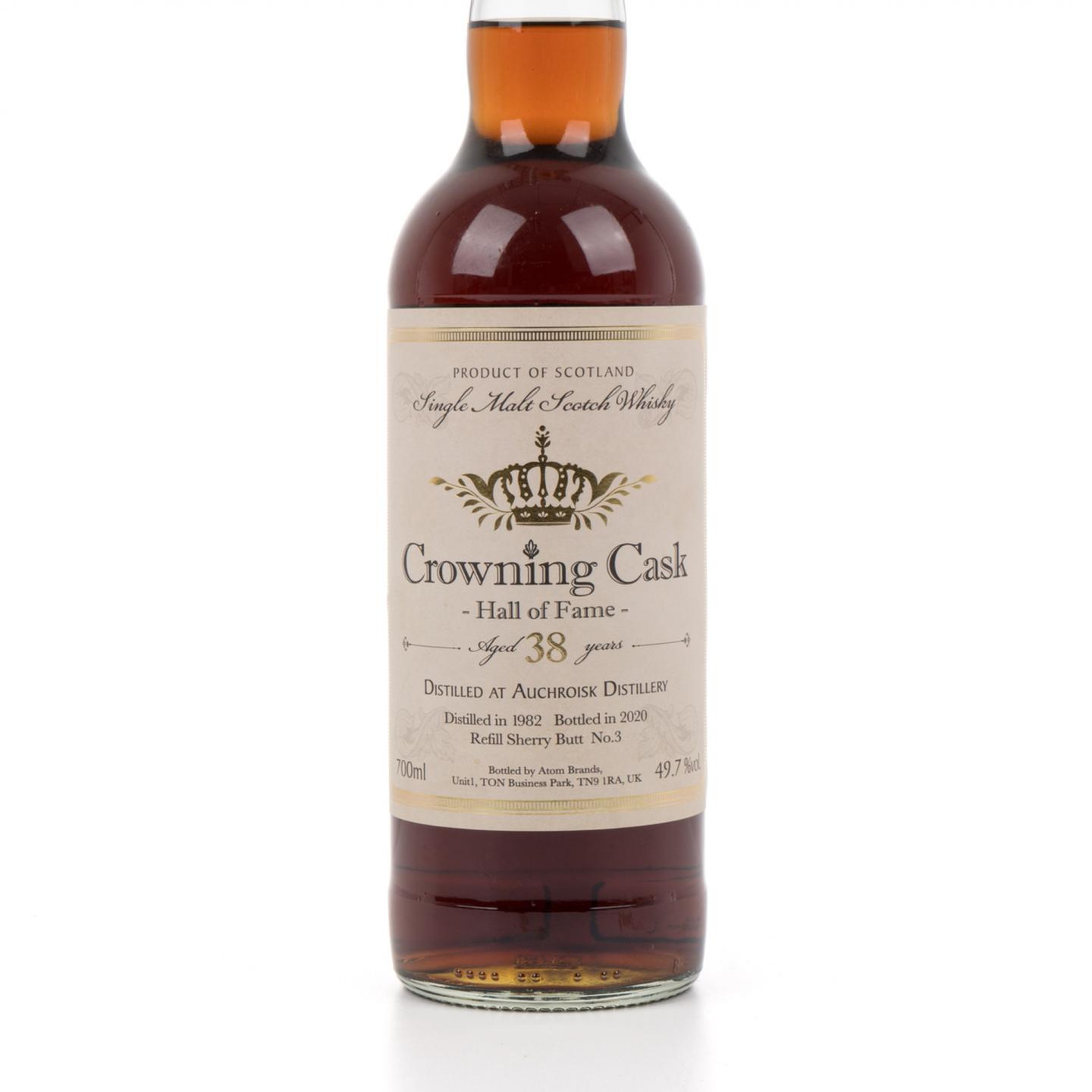 奥克罗斯克 38年 1982-2020 Crowning Cask 舆水精一选桶