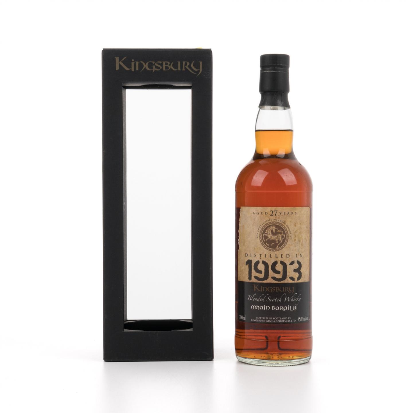 Mhain Baraille 27年 1993 苏威调和 Kingsbury