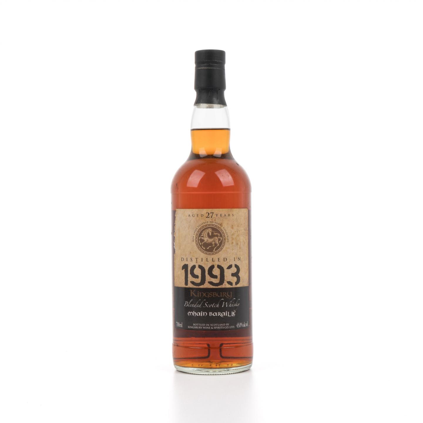 Mhain Baraille 27年 1993 苏威调和 Kingsbury