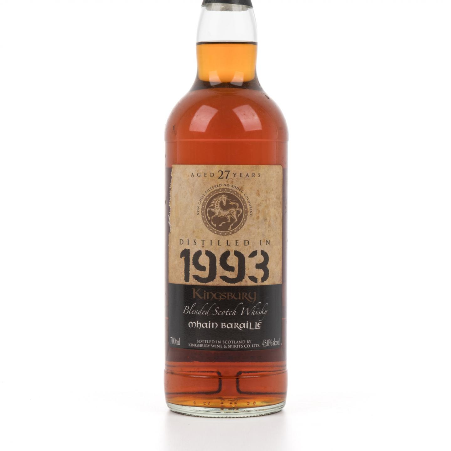 Mhain Baraille 27年 1993 苏威调和 Kingsbury