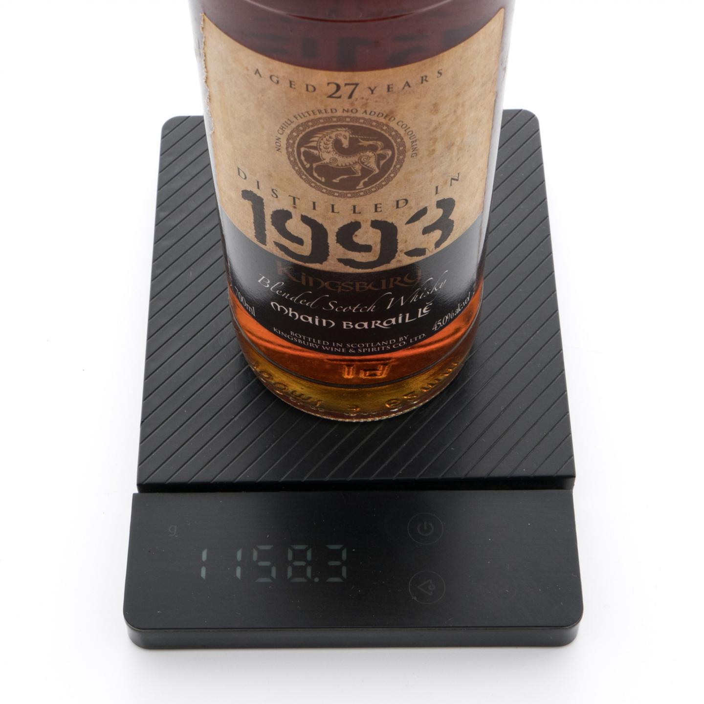 Mhain Baraille 27年 1993 苏威调和 Kingsbury