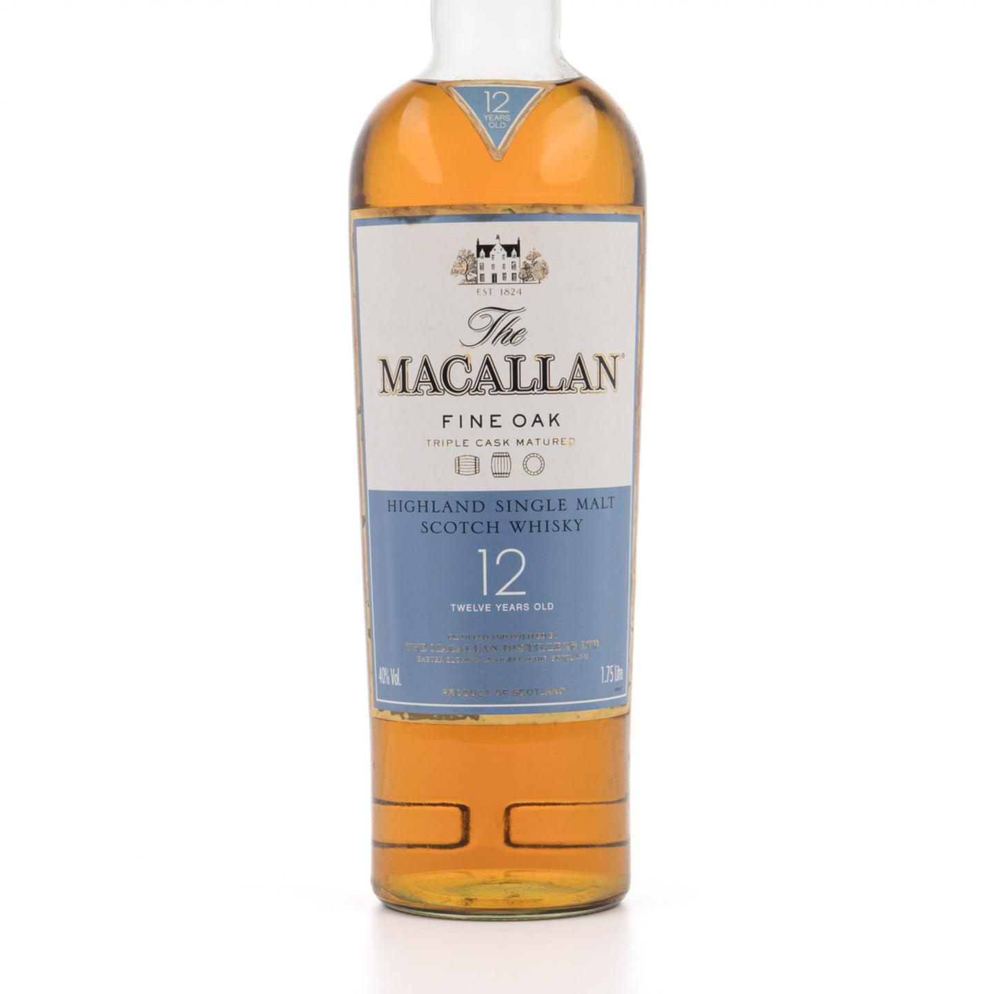 麦卡伦 12年 Fine Oak 1750ml