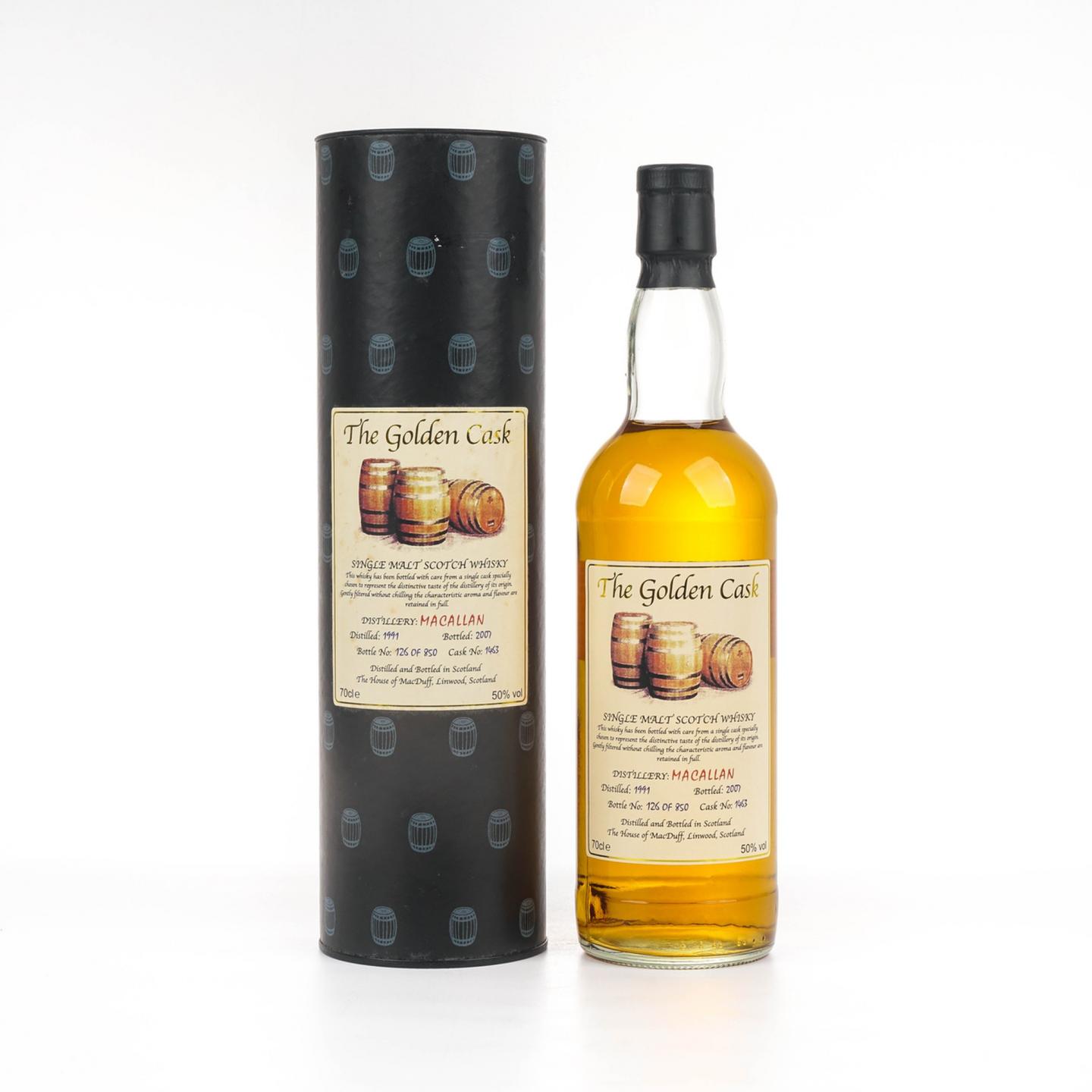 秘密斯佩塞 1991-2007 单桶#1463 The Golden Cask