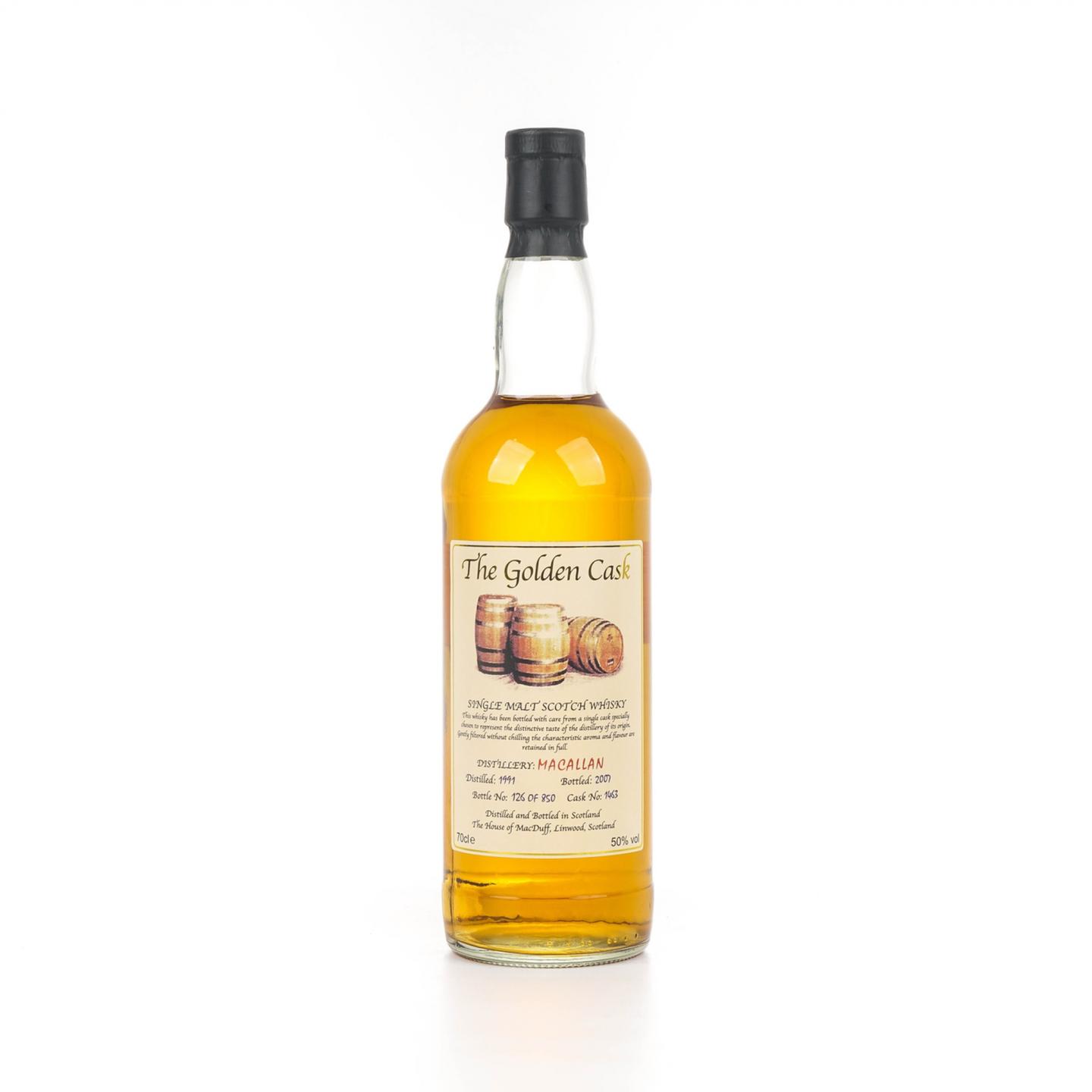 秘密斯佩塞 1991-2007 单桶#1463 The Golden Cask