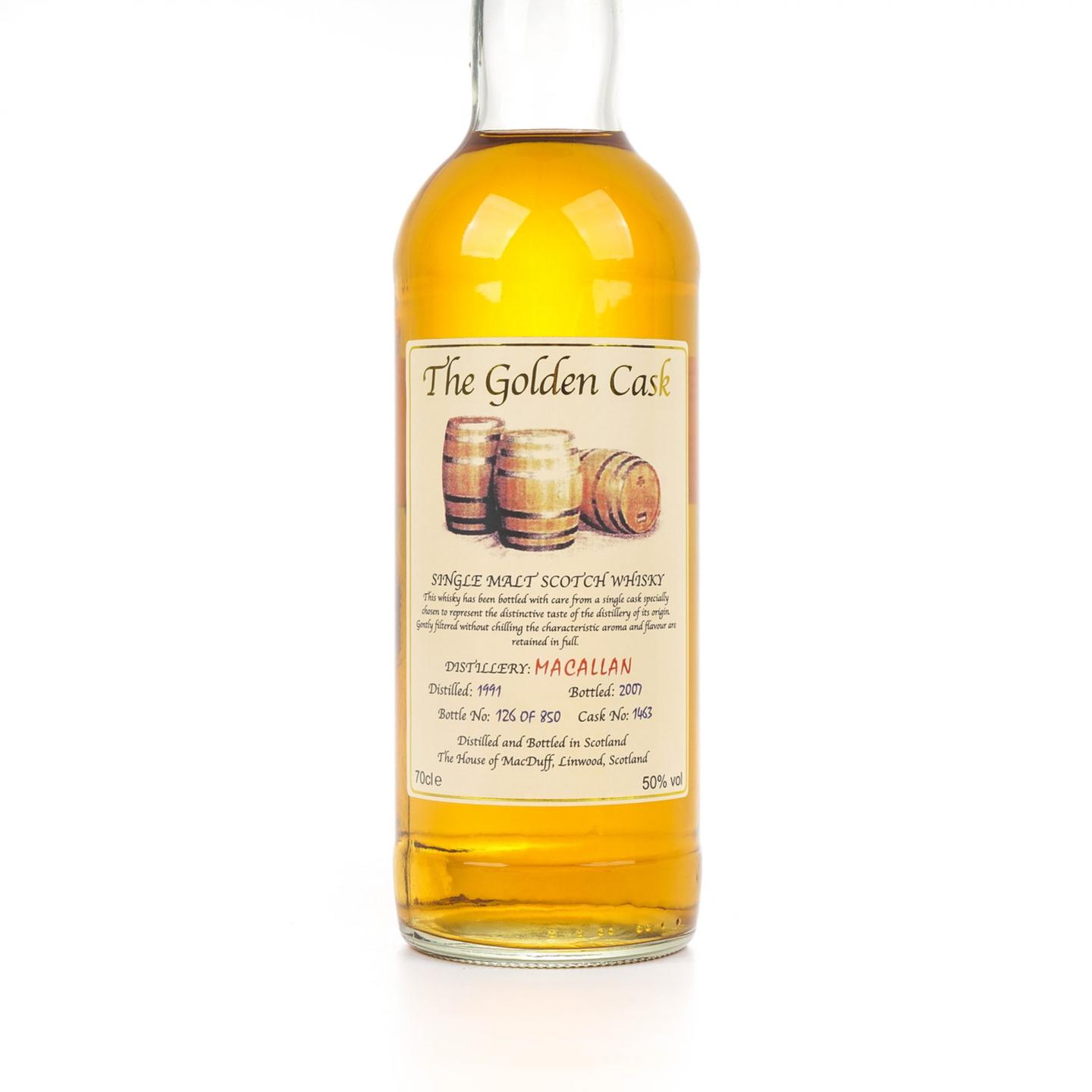 秘密斯佩塞 1991-2007 单桶#1463 The Golden Cask