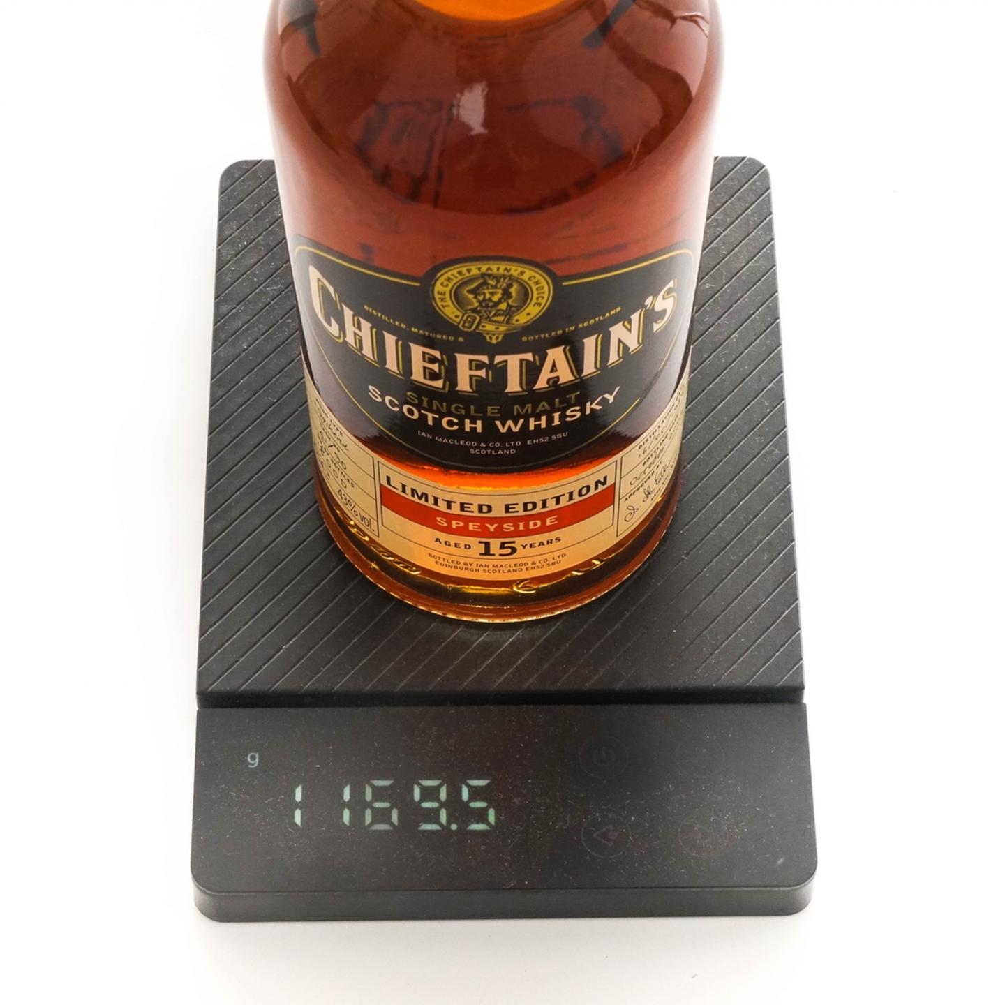 Chieftain's 15年 1988-2003 秘密斯佩塞 限量版